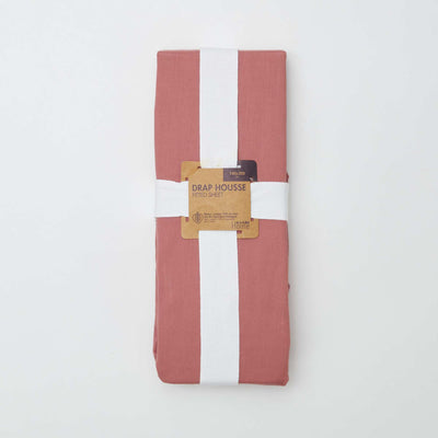 Solid Fitted Sheet 140 x 200 cm PINK