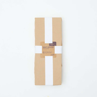 Cotton Fitted Sheet (150x200cm) BEIGE