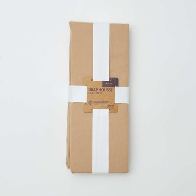 Fitted Sheet Double (160x200cm) in Cotton - Kiabi Home BEIGE