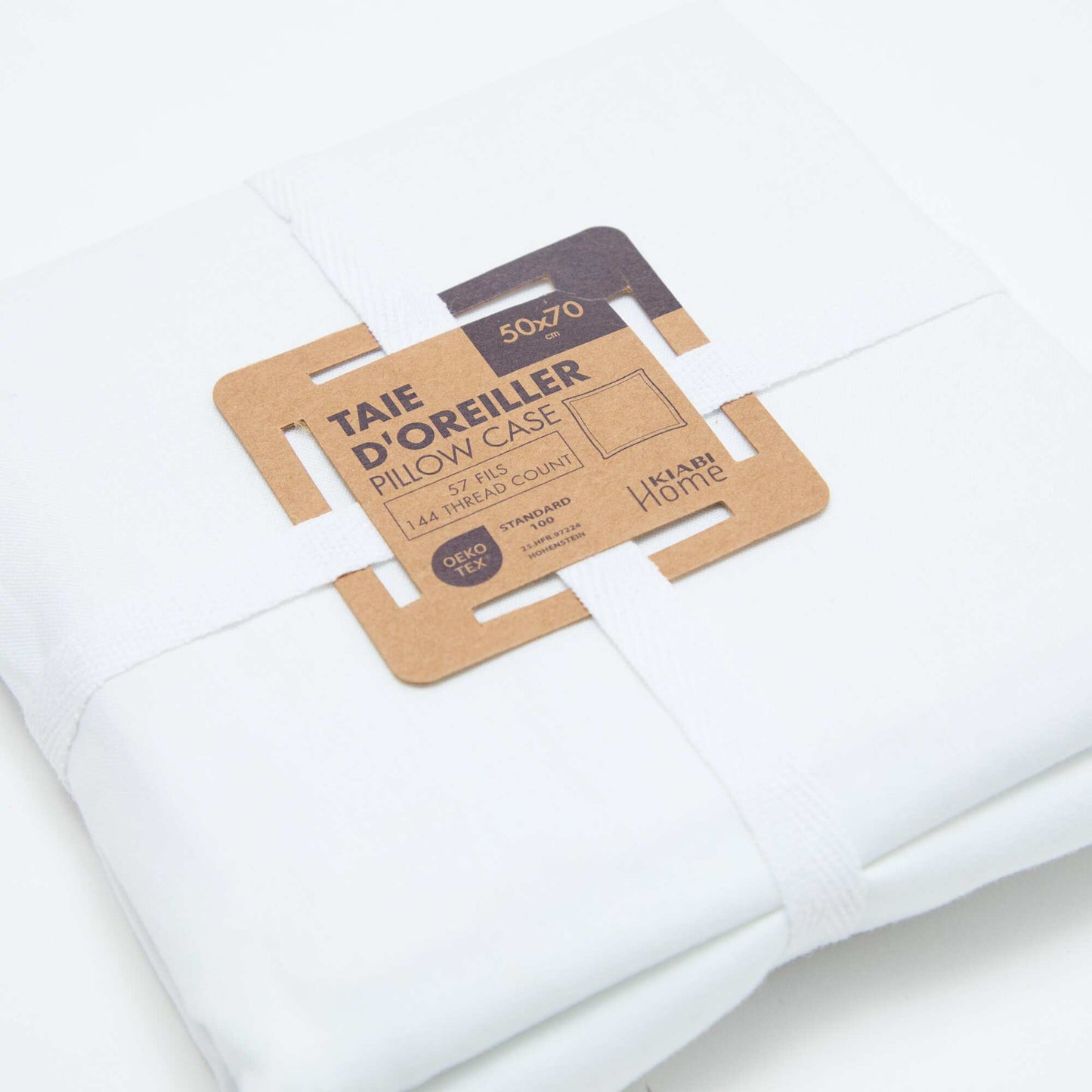 Pillowcase 50 x 70 cm - Kiabi Home WHITE