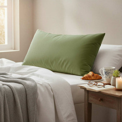 Pillowcase 50 x 70 cm - Kiabi Home GREEN