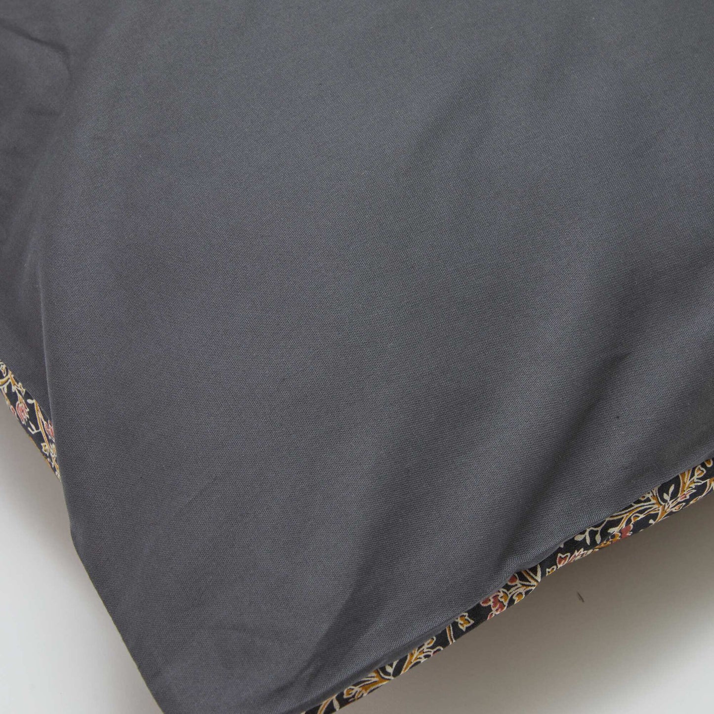 Single Duvet Cover Set (140 x 200cm) in 57-Thread Count Cotton - Kiabi Home GREY