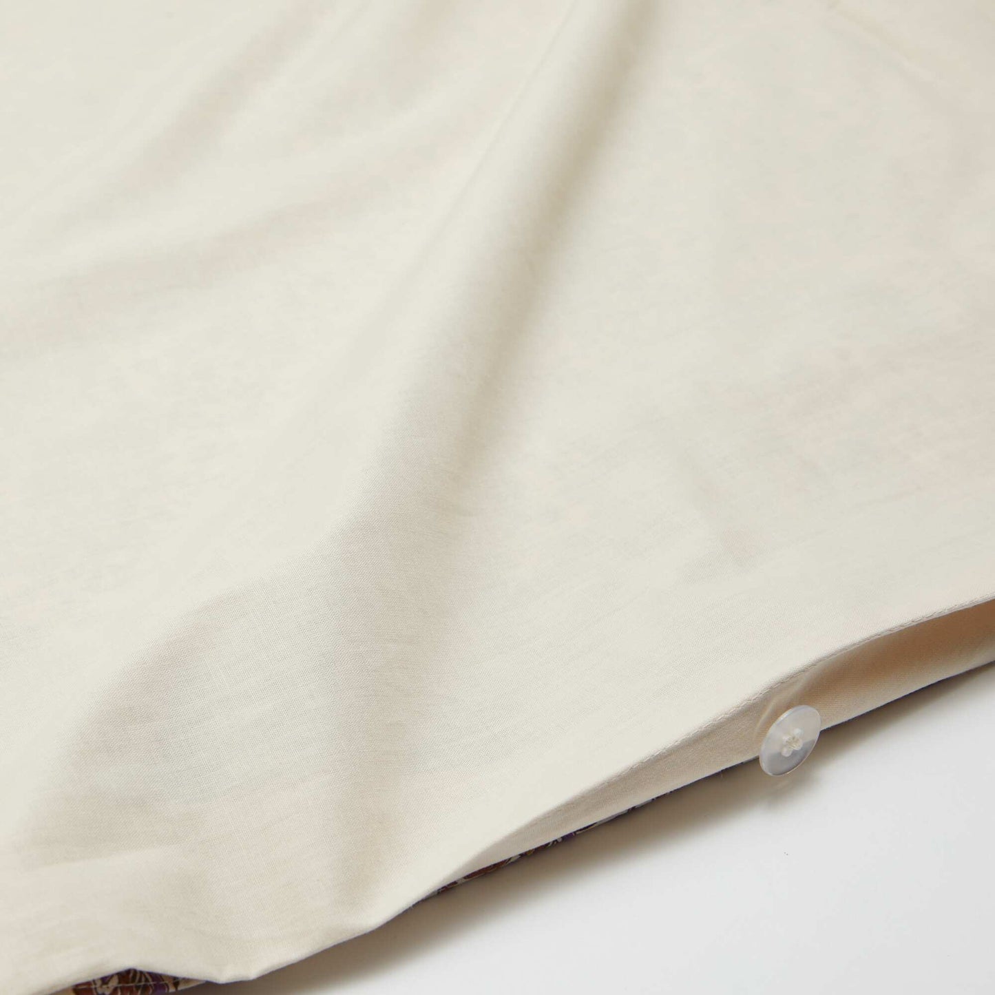 Single Bedding Set (140 x 200cm) in 57-Thread-Count Cotton - Kiabi Home BEIGE
