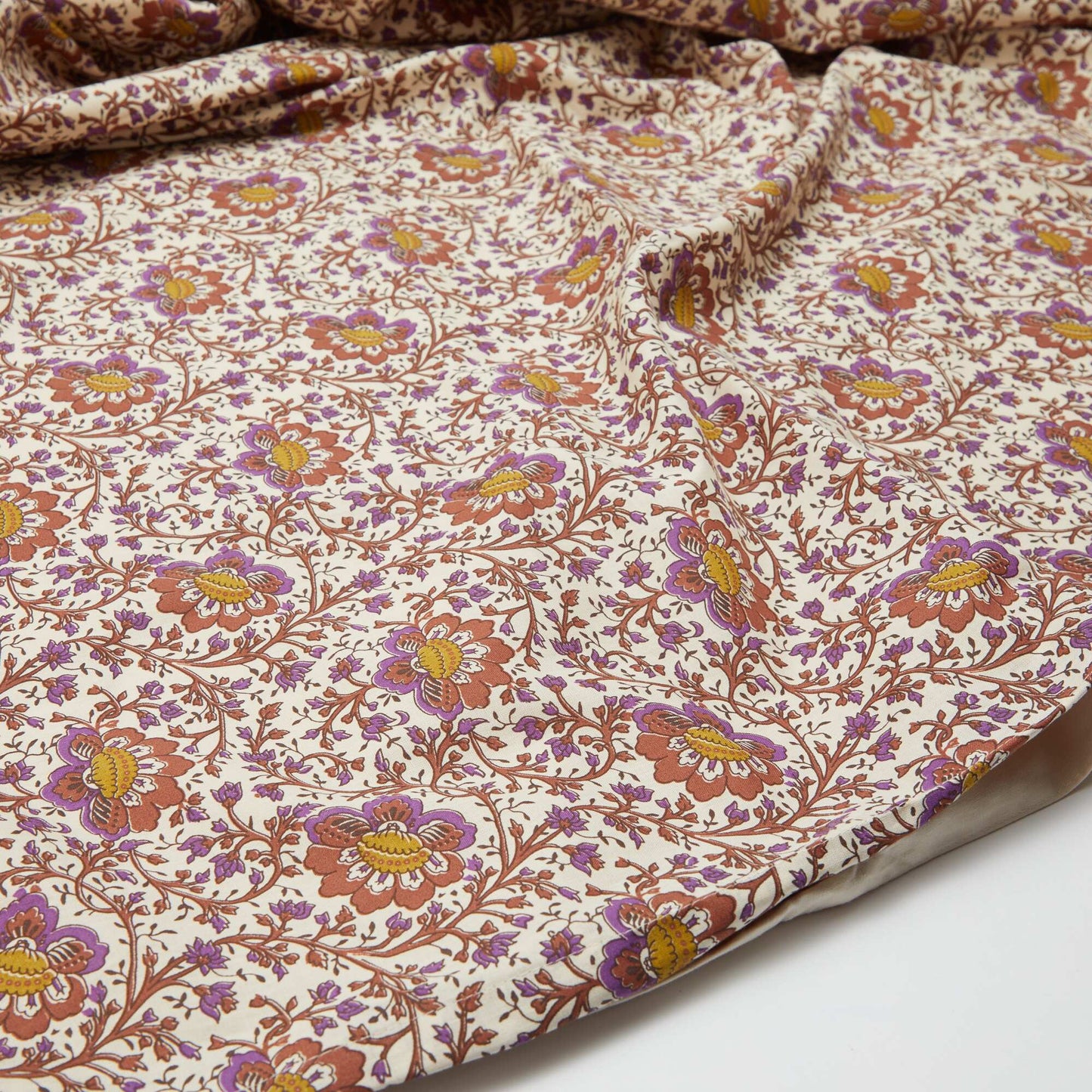 Single Bedding Set (140 x 200cm) in 57-Thread-Count Cotton - Kiabi Home BEIGE