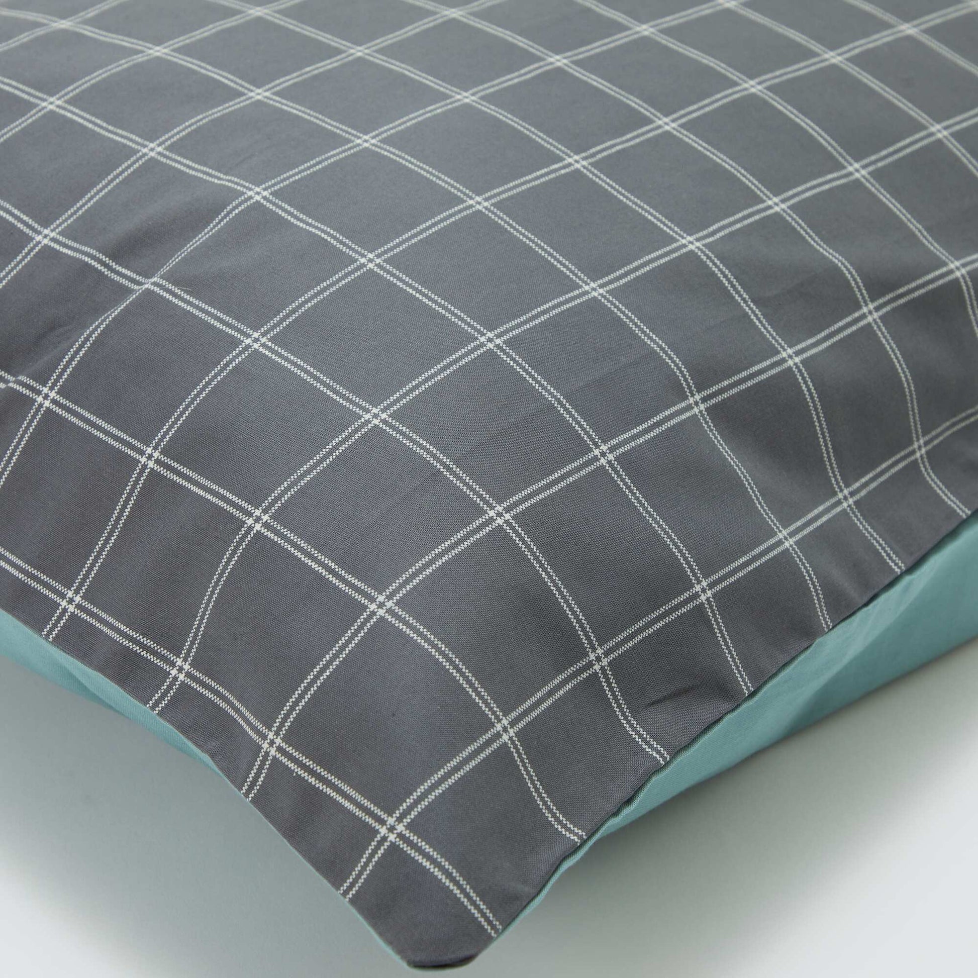 Solid Pillowcase (50 x 70 cm) - Kiabi Home GREY