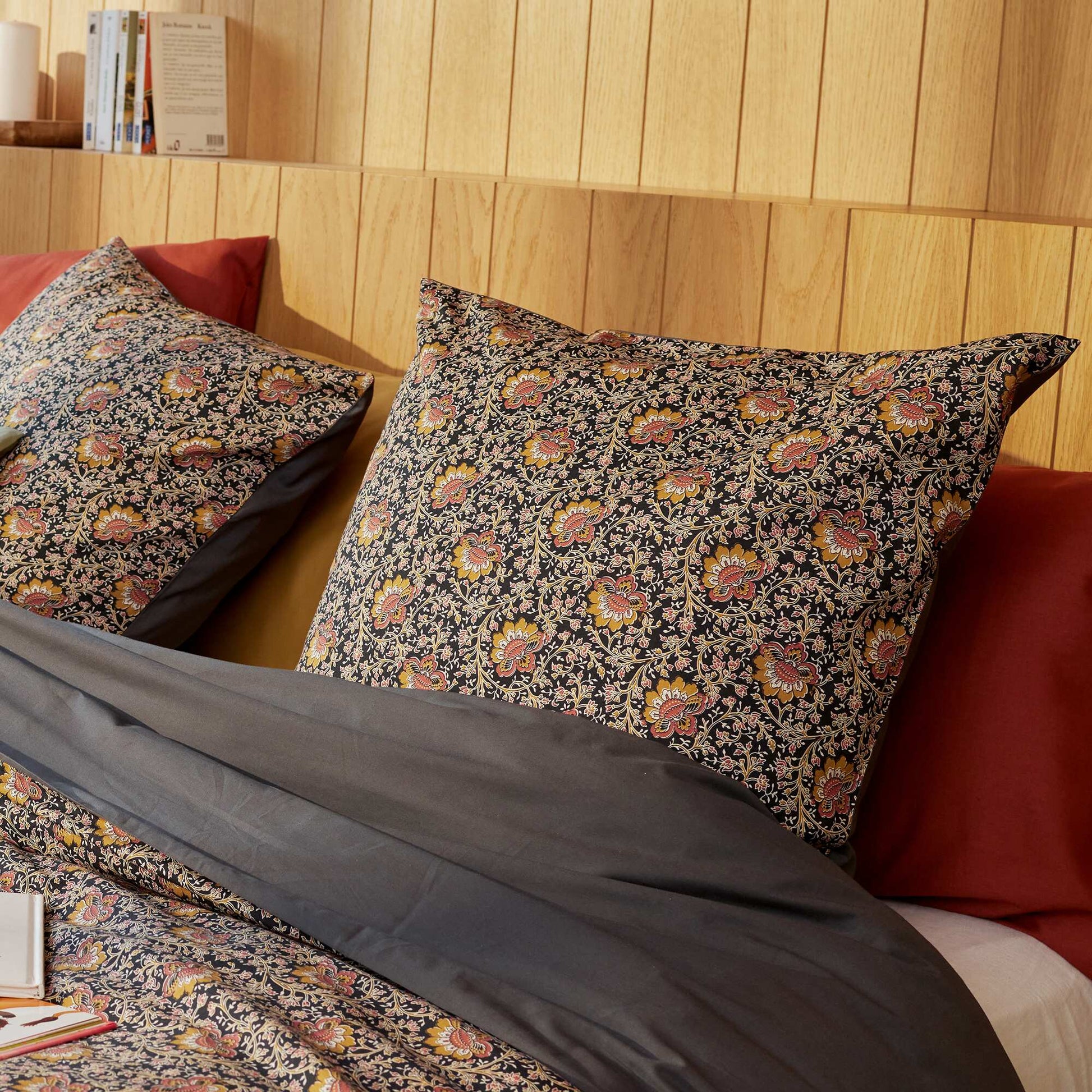 Pillowcase 63 x 63 cm - Kiabi Home DARK GRAY / ANTHRACITE