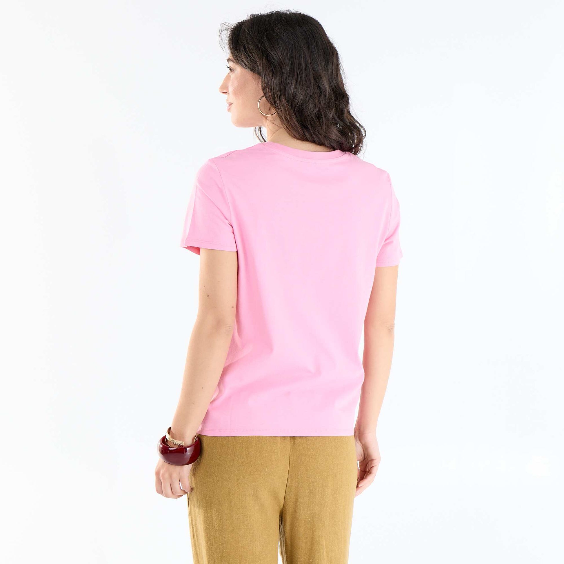Printed T-shirt PINK