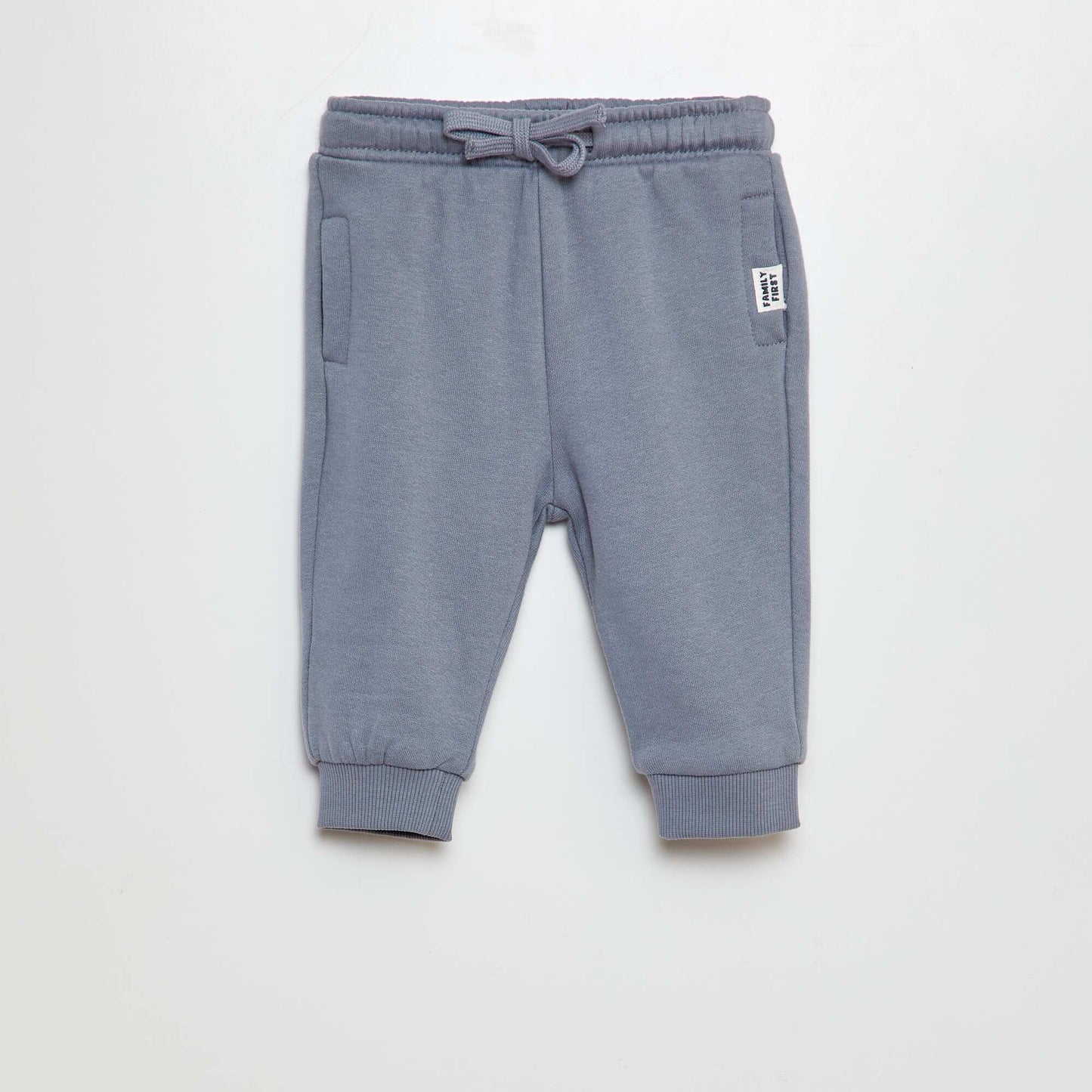 Sweatshirt fabric joggers BLUE