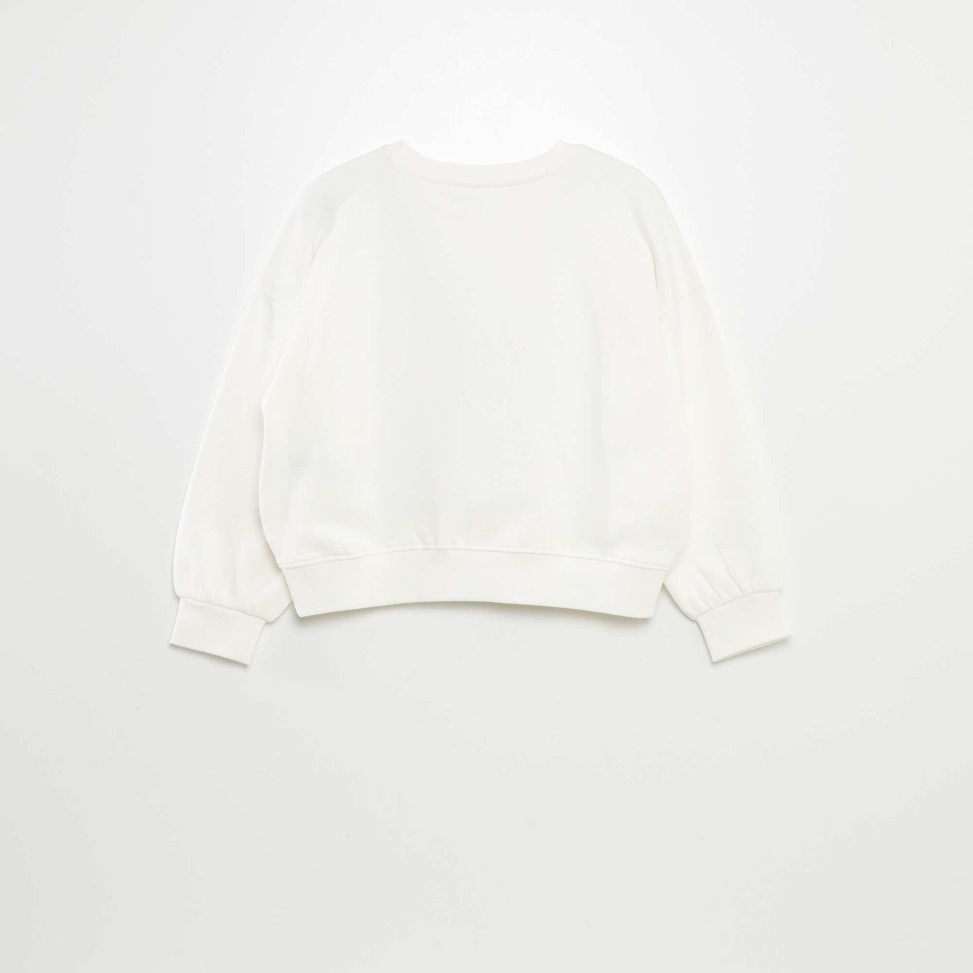 Stitch sweatshirt WHITE