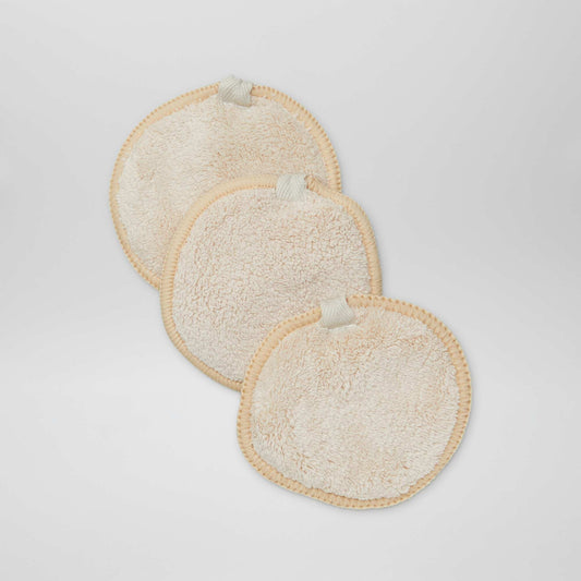 Makeup remover wipes - Pack of 3 BEIGE