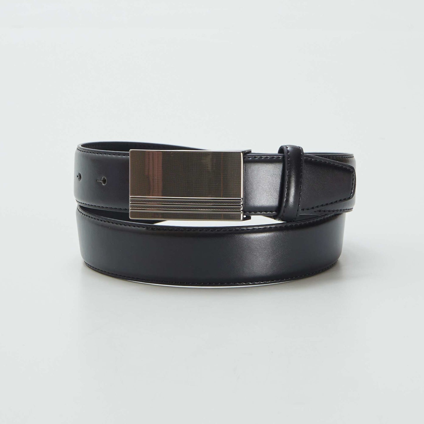 Faux leather belt BLACK