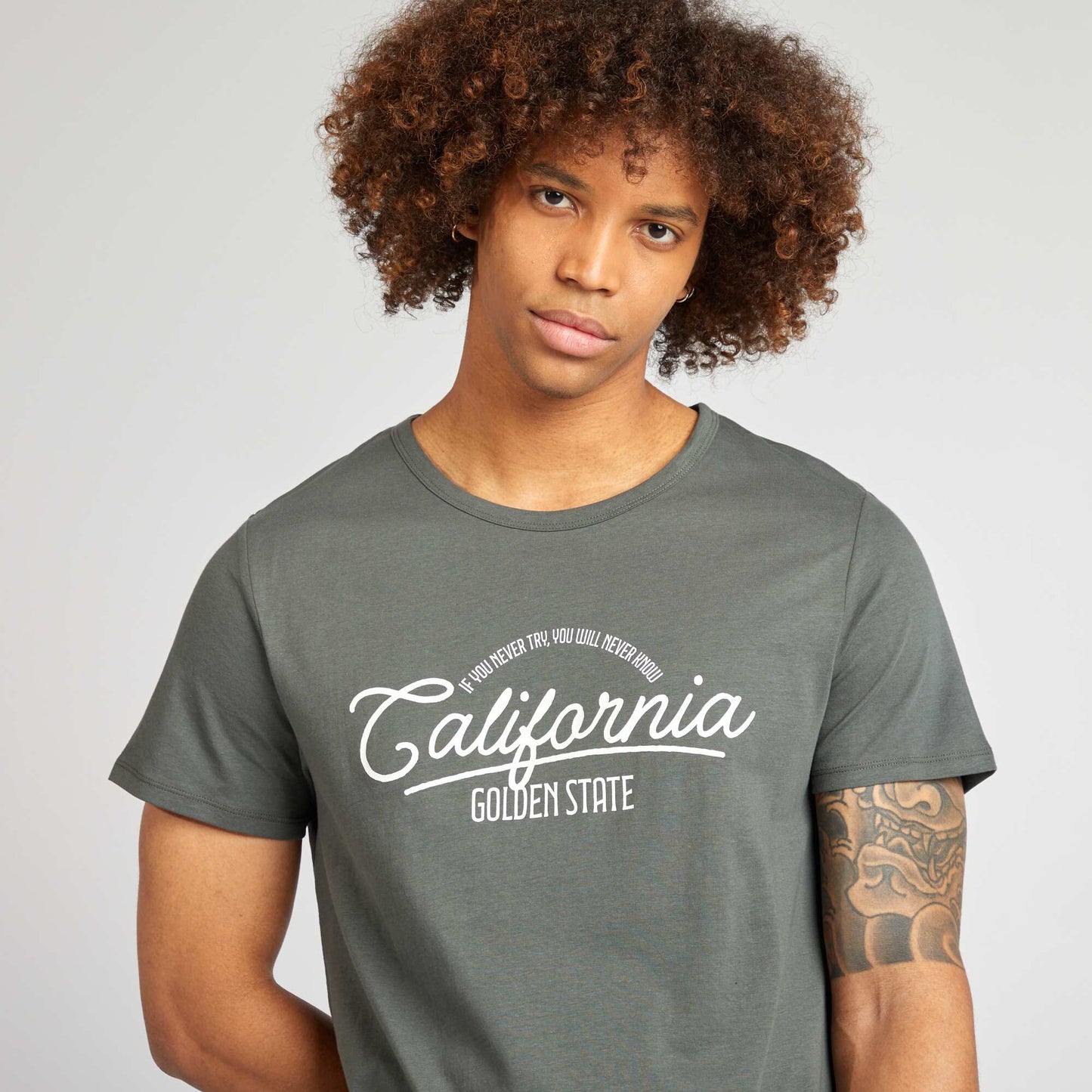 T-shirt and shorts pyjama set - 2-piece set GREEN