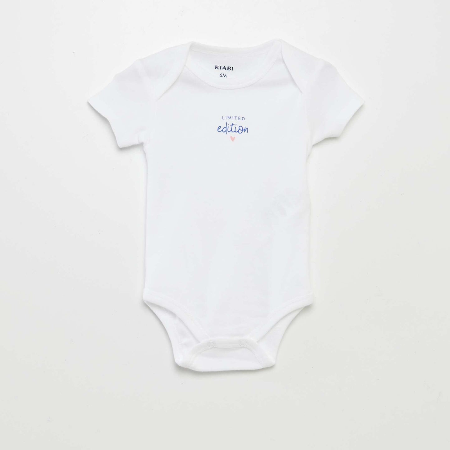 Printed cotton bodysuits - Pack of 3 WHITE