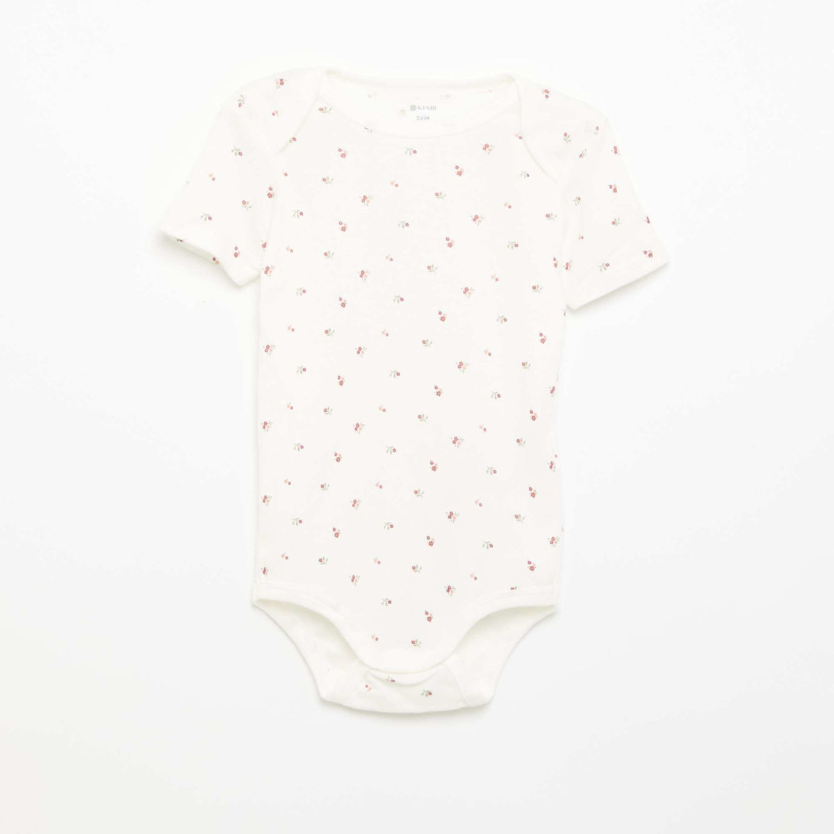 Printed cotton bodysuits - Pack of 3 WHITE