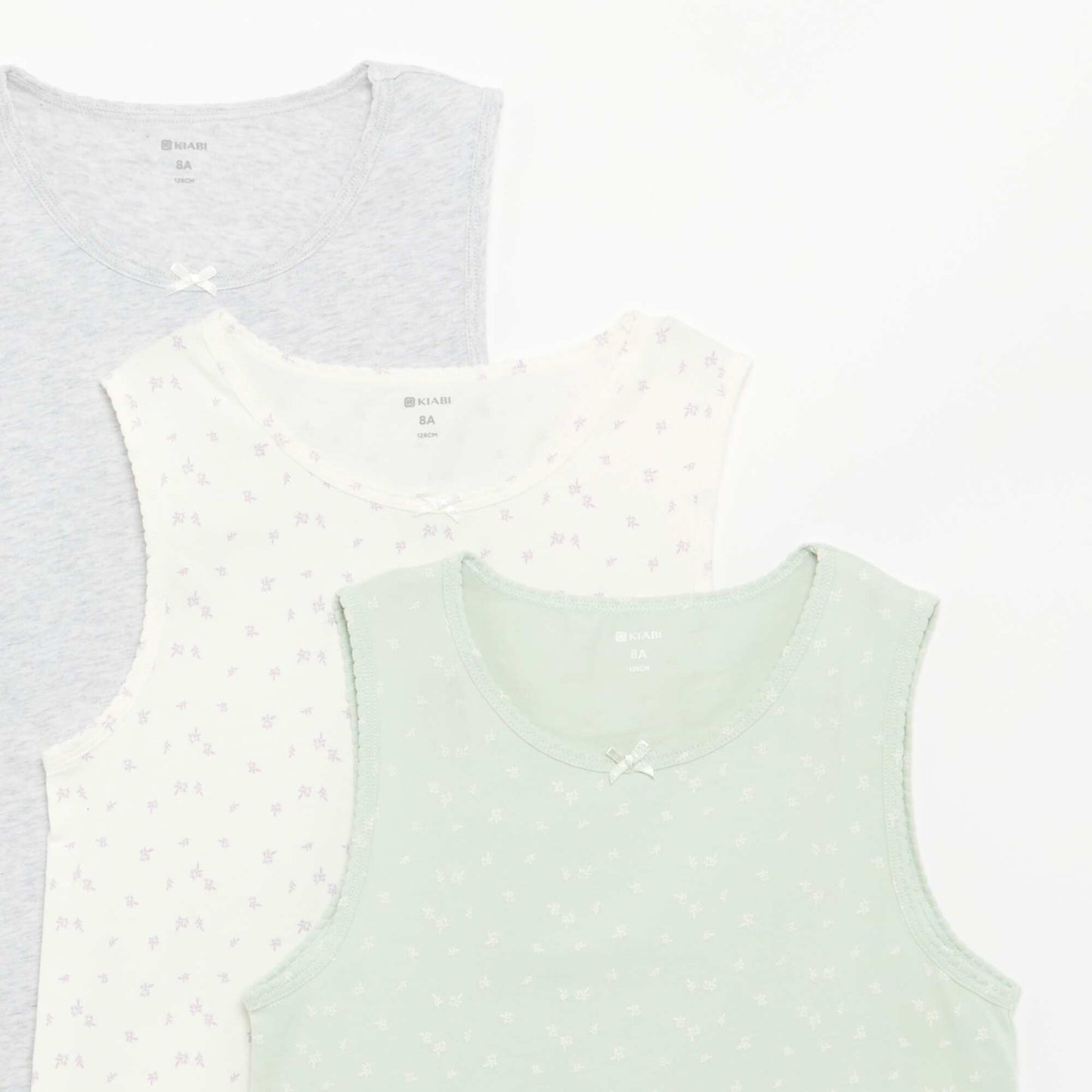 Pack of Wide-Strap Tank Tops GREEN