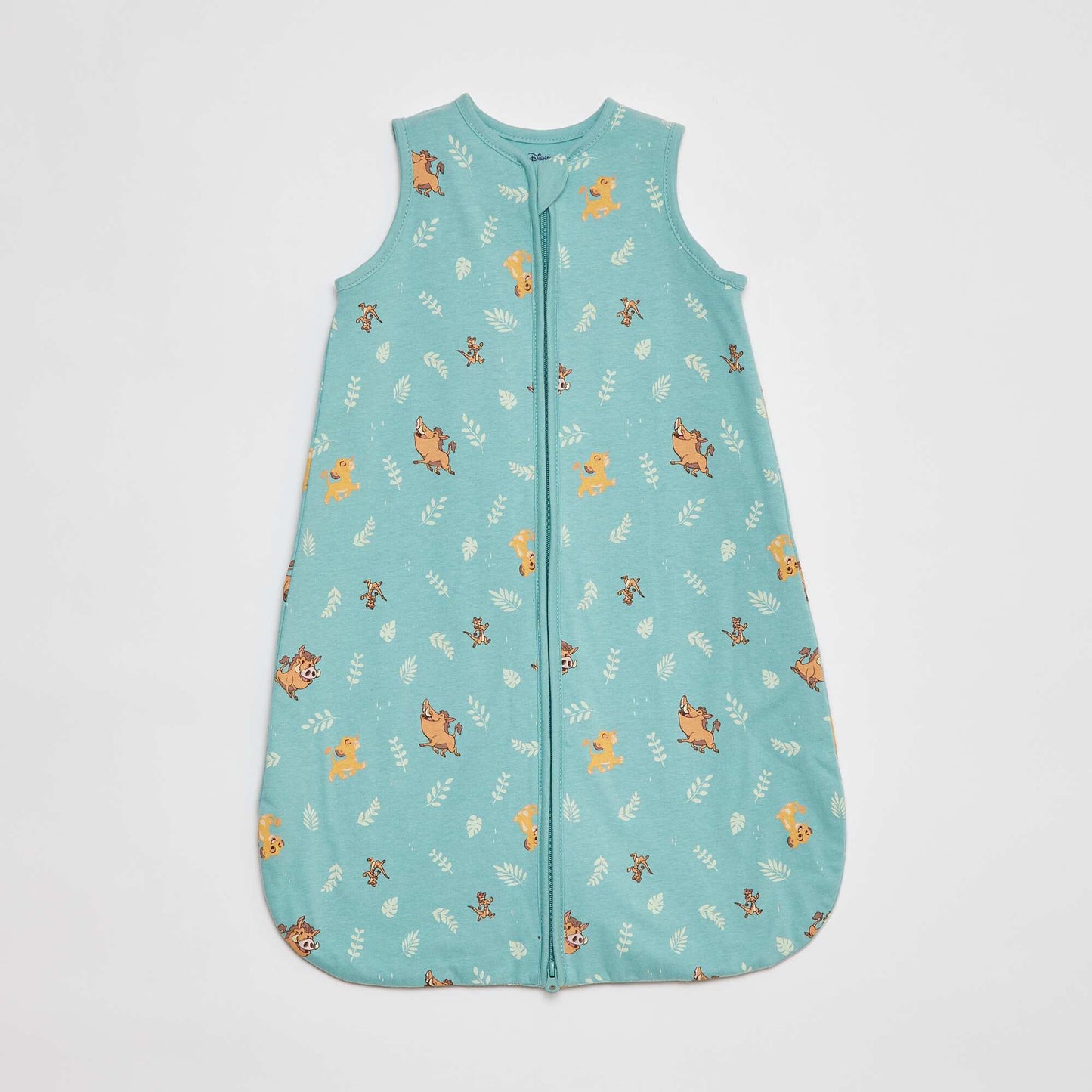 Lightweight zipped 'Disney' sleepsuit - TOG 1 GREEN