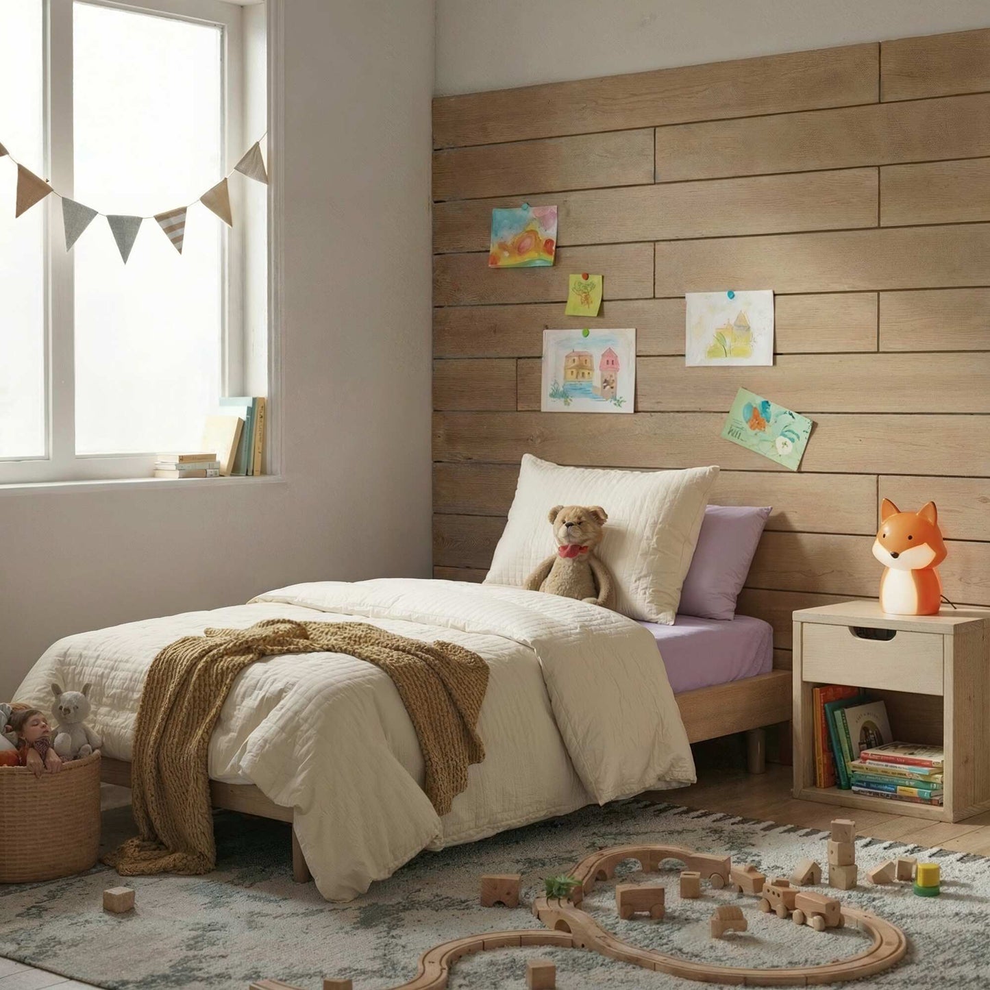 Single Cotton Gauze Bedding Set (140 x 200cm) - Kiabi Home BEIGE