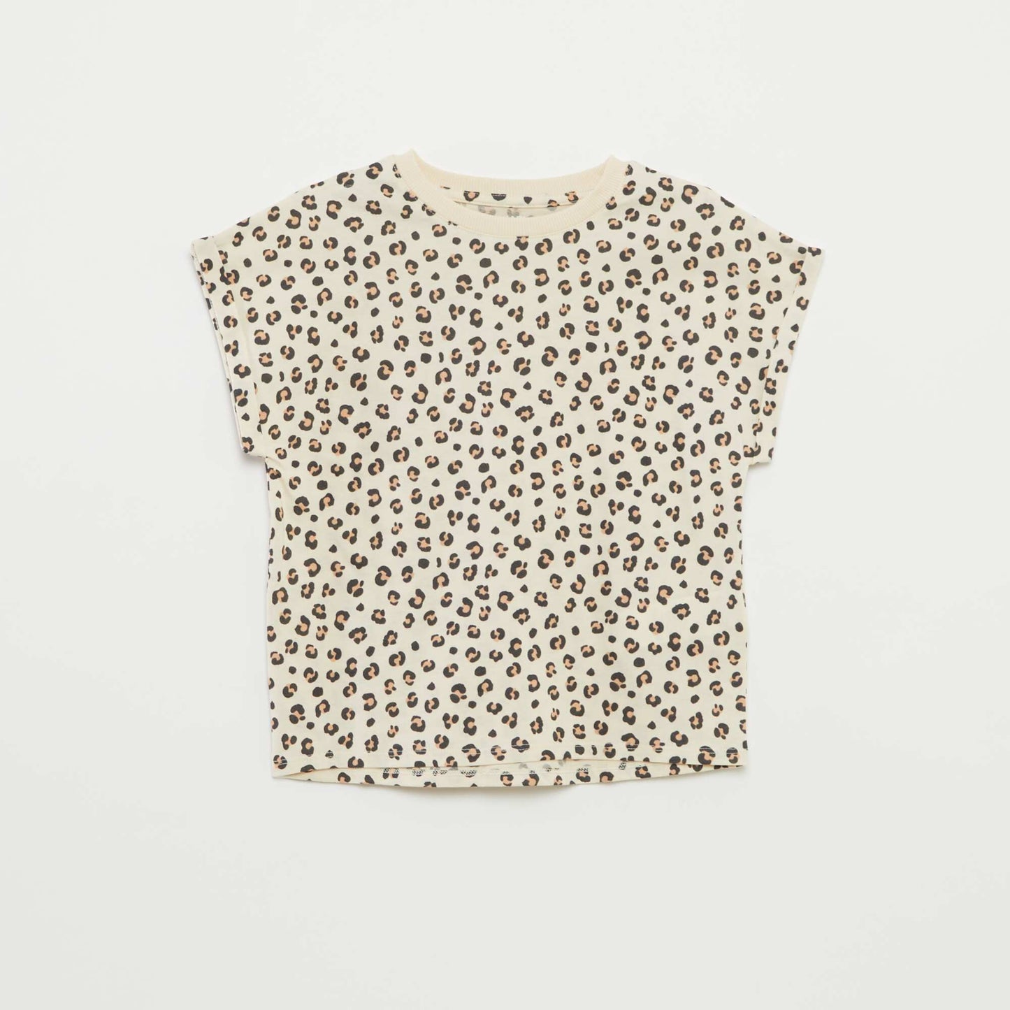 Pack of 2 cotton T-shirts BEIGE