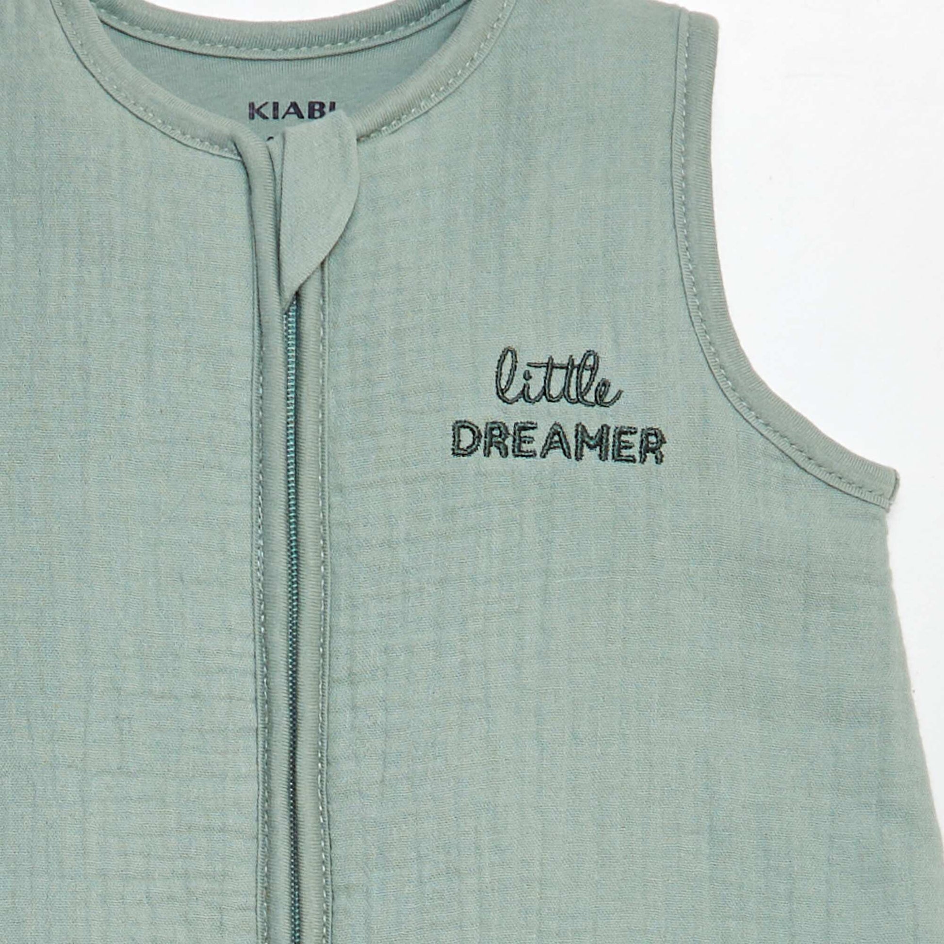 Shop Sleeveless Sleeping Bag Green for Baby Online Kiabi UAE