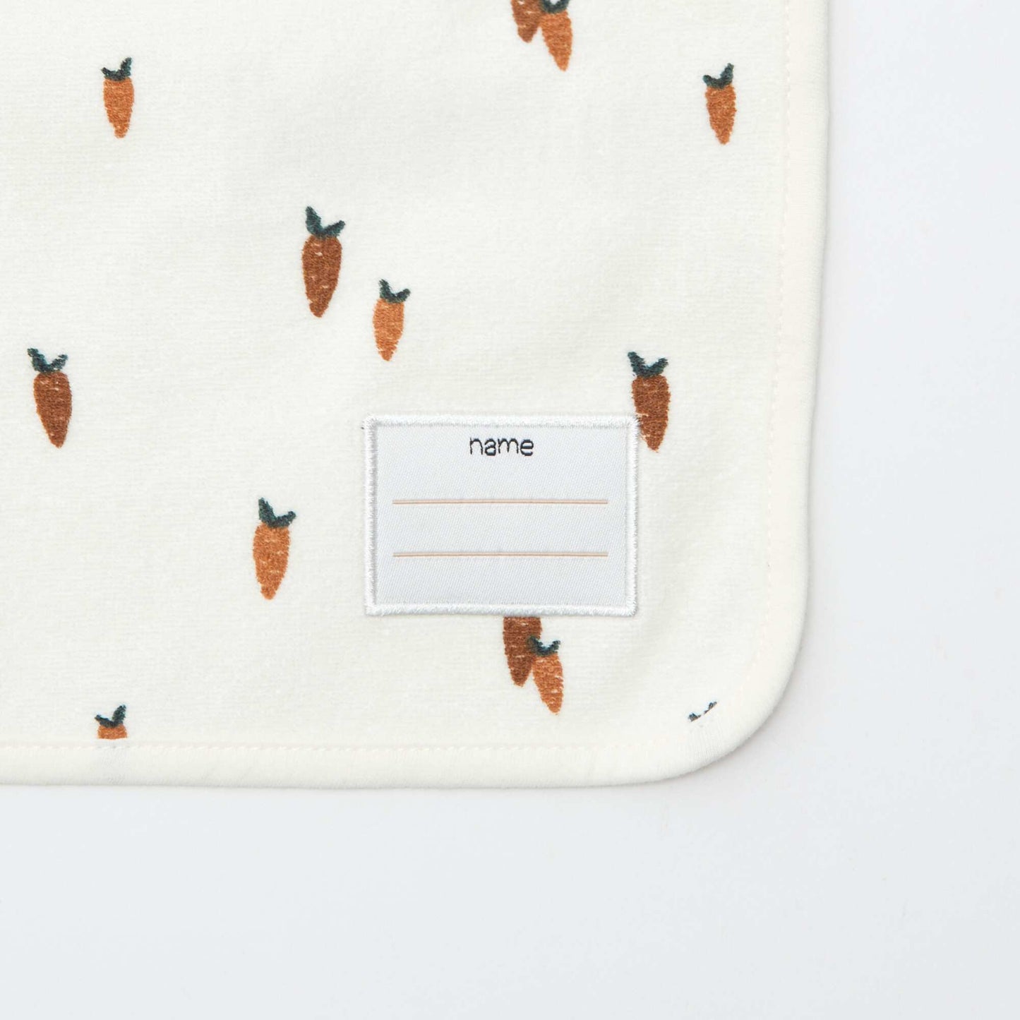 Pack of 2 bibs with elasticated neck WHITE