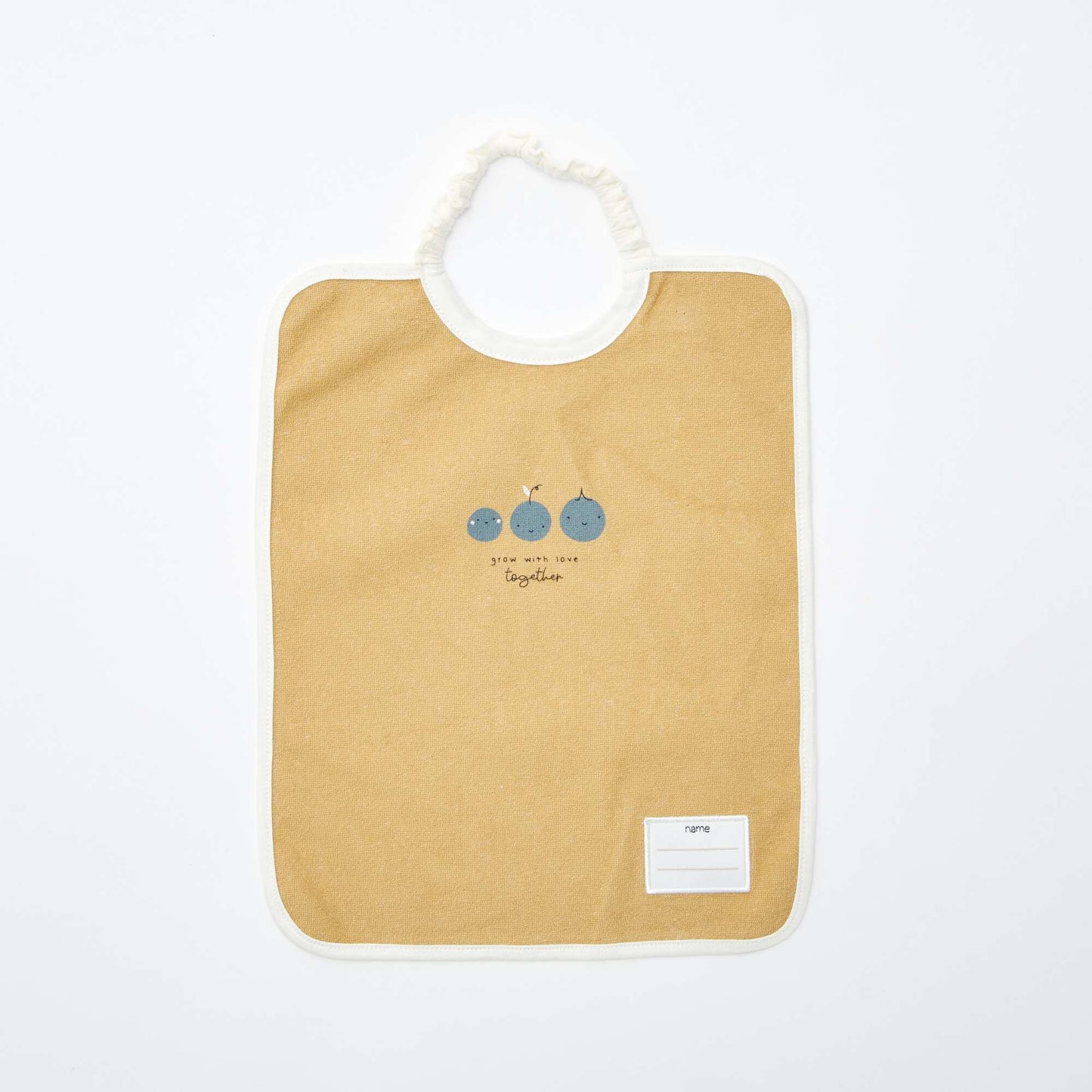 Pack of 2 bibs with elasticated neck GREEN