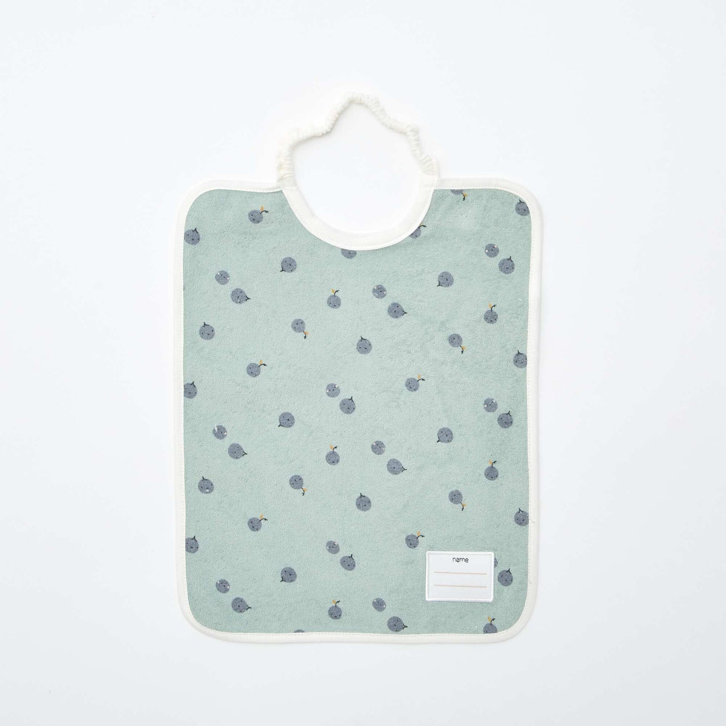 Pack of 2 bibs with elasticated neck GREEN