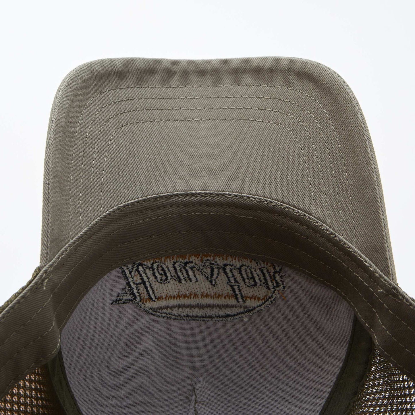 Embroidered cap KHAKI