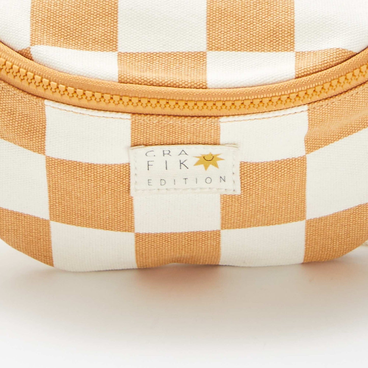 Canvas waist bag BROWN