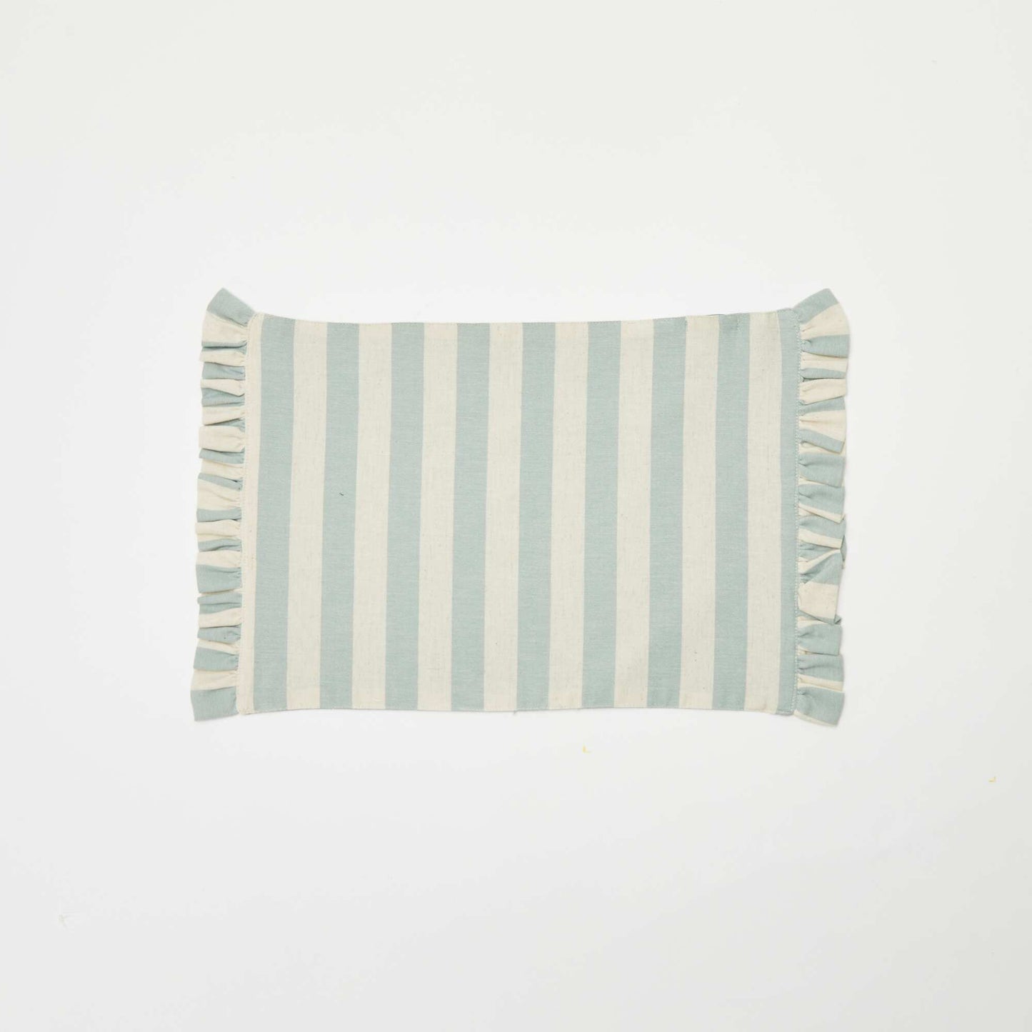 Set of 2 Placemats (32x45 cm) with Ruffles BLUE