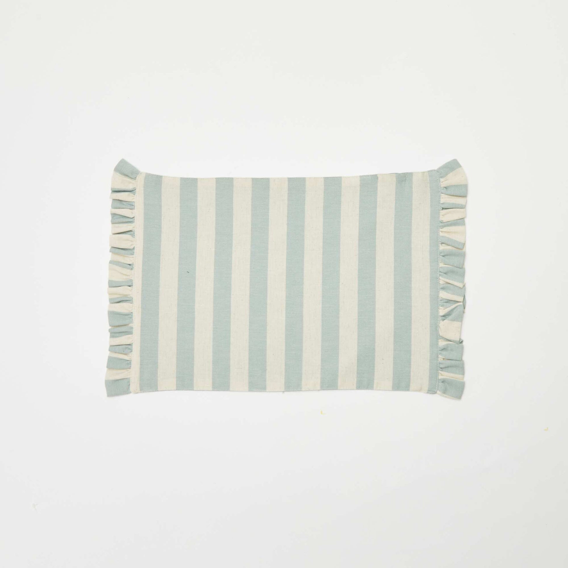 Set of 2 Placemats (32x45 cm) with Ruffles BLUE