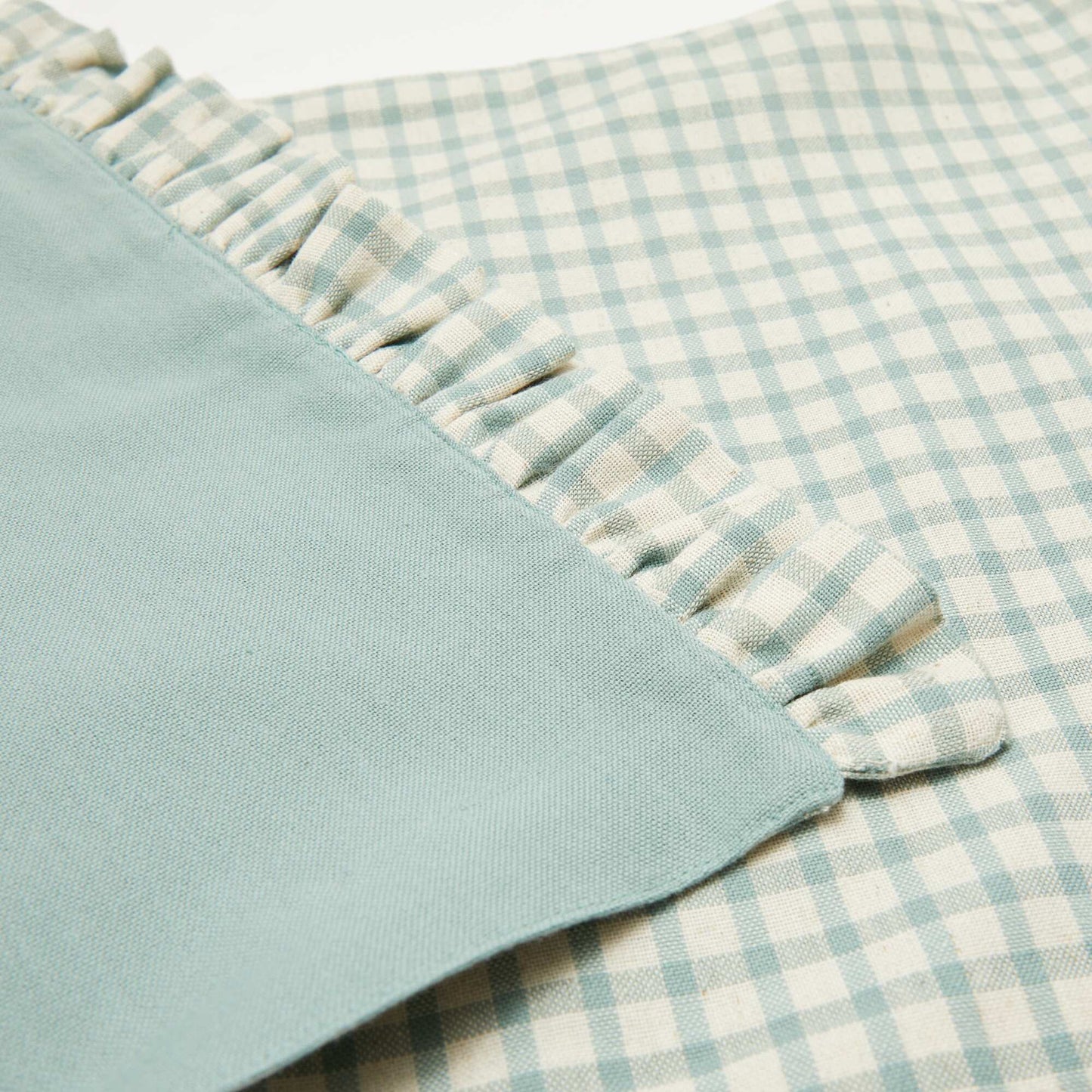 Set of 2 Placemats (32x45 cm) with Ruffles BLUE