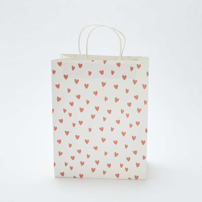 Heart gift bag PINK