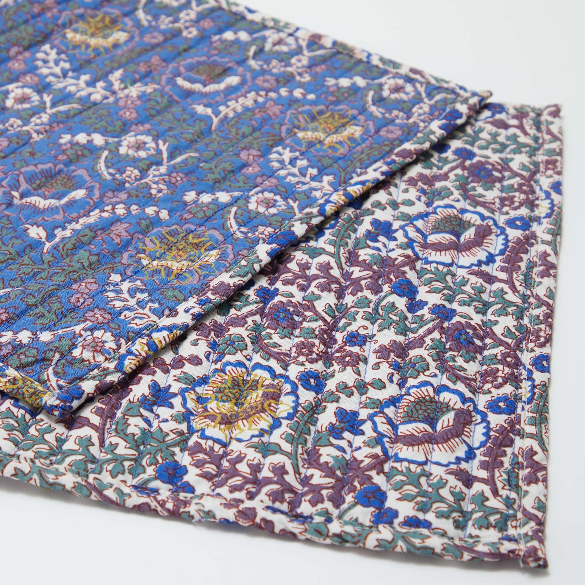 Set of 2 Floral Placemats (32x45 cm) - Kiabi Home BLUE