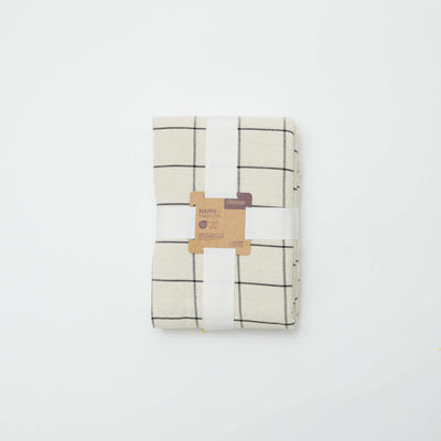 Checkered Tablecloth (150x250 cm) - Kiabi Home BLACK