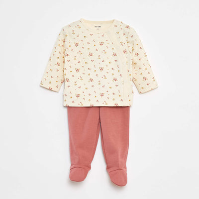 Cotton pyjama set - 2-piece set WHITE