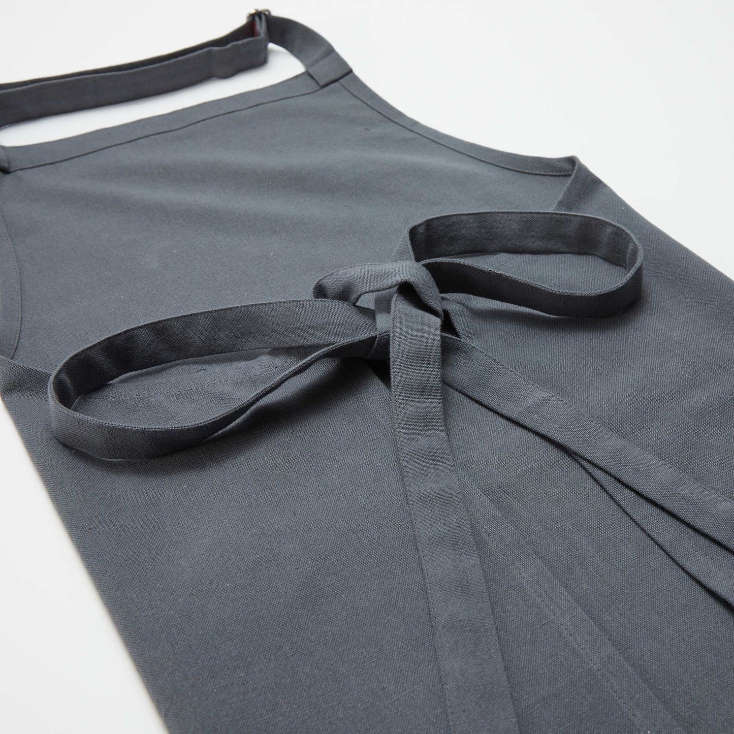 Cotton Kitchen Apron GREY
