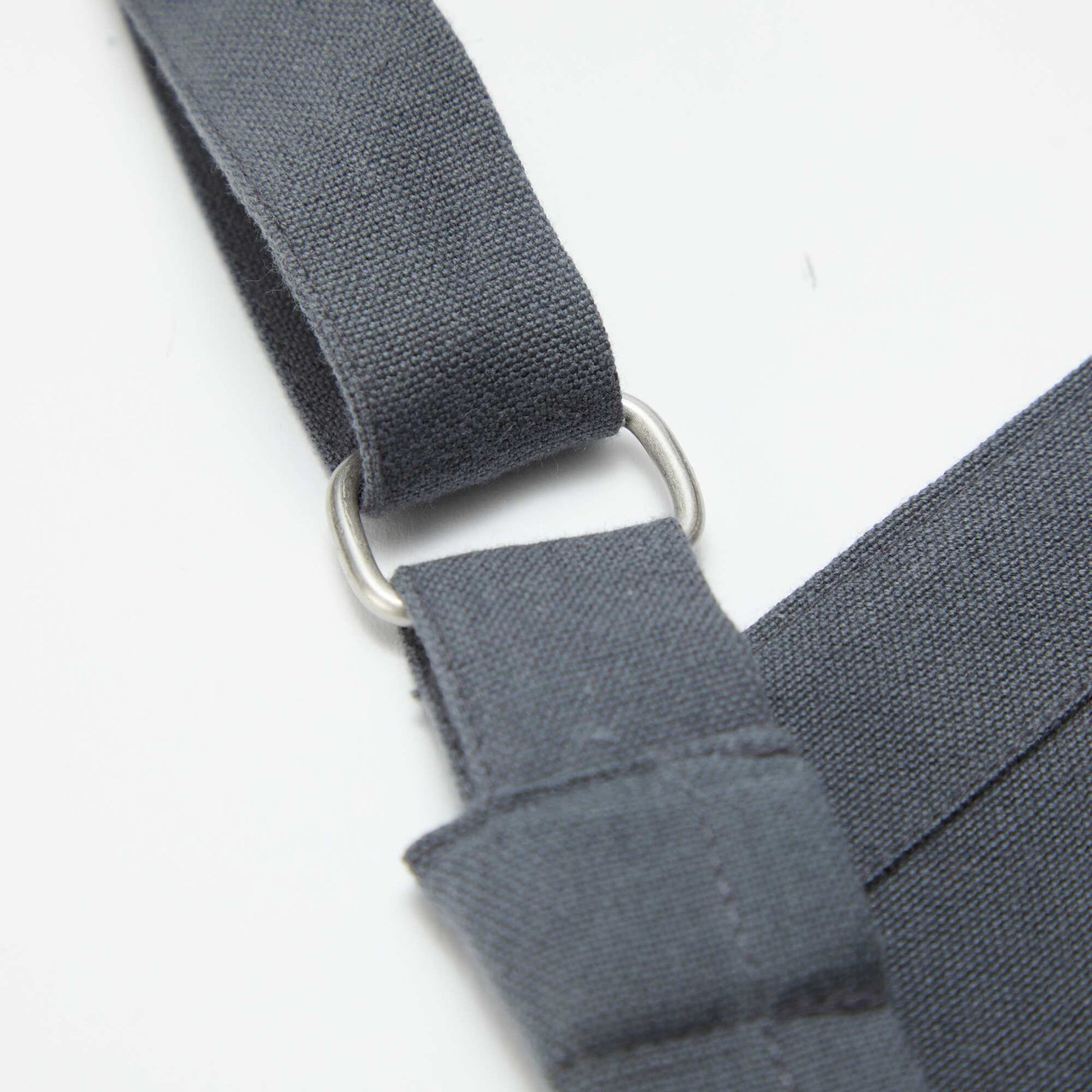 Cotton Kitchen Apron GREY