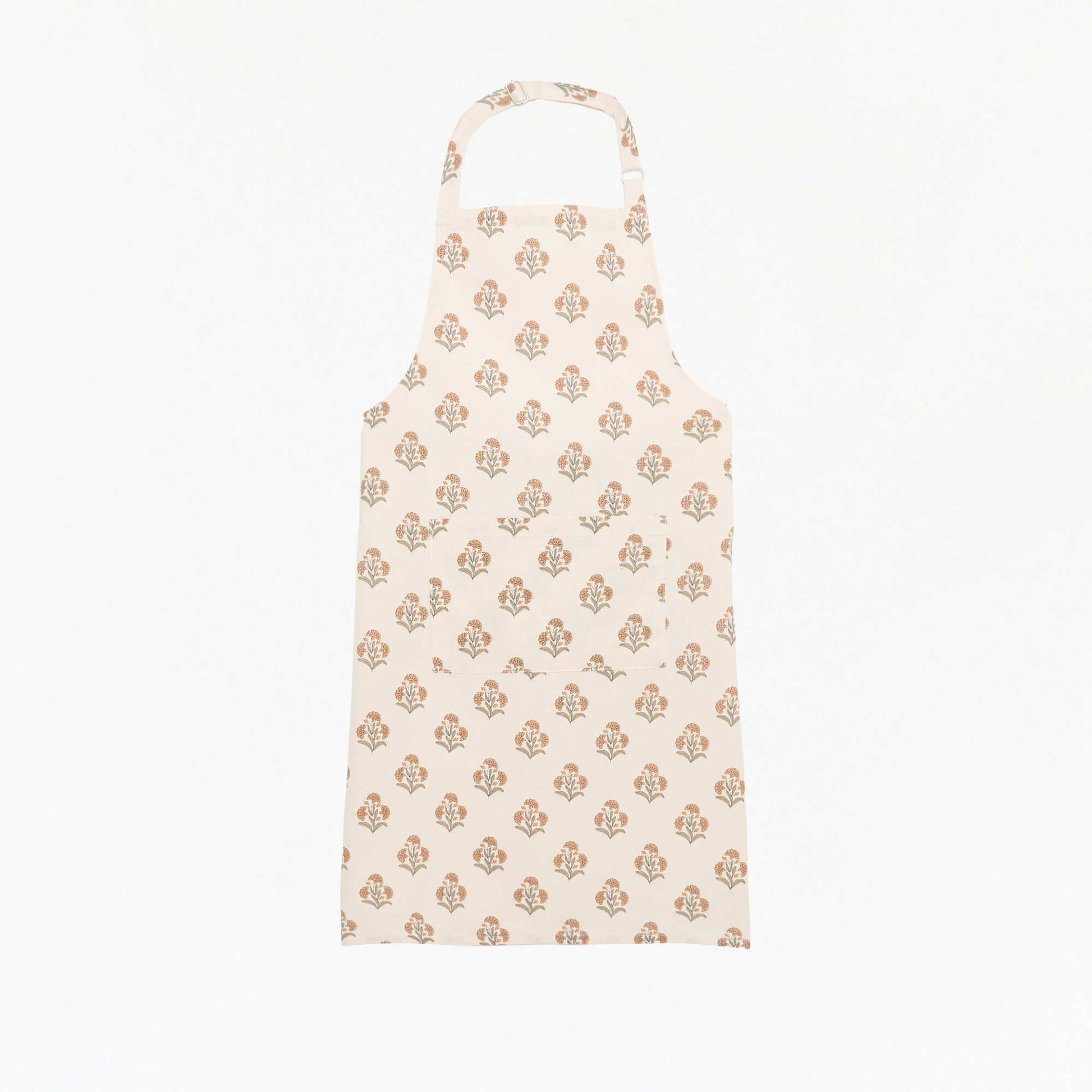 Cotton Kitchen Apron GREEN