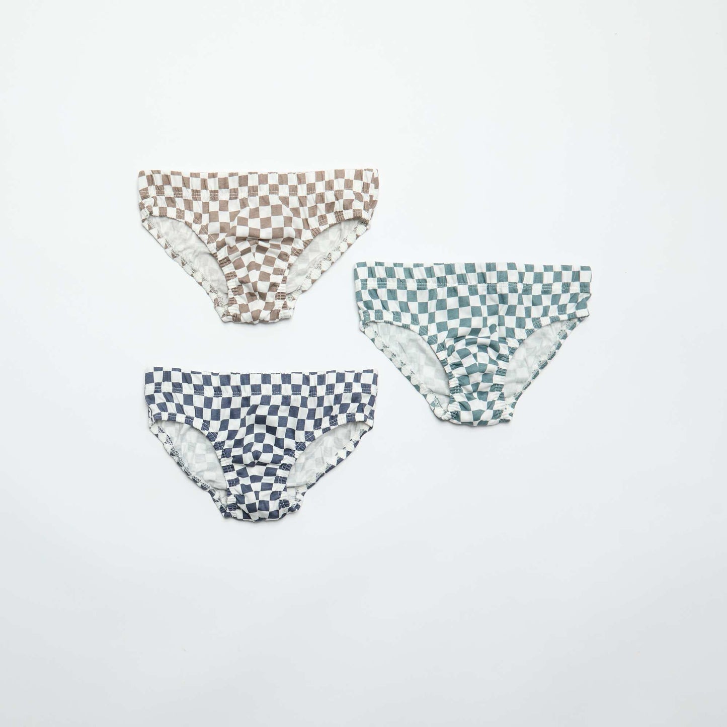 Pack of 7 pairs of printed briefs GREY