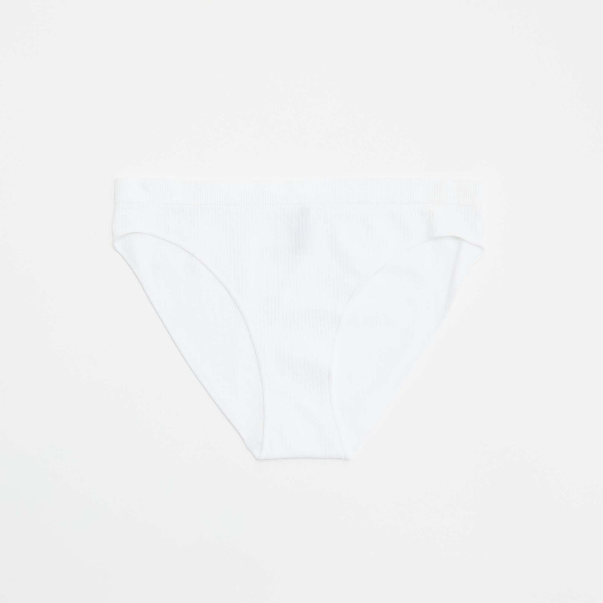 Pack of 2 pairs of plain briefs WHITE