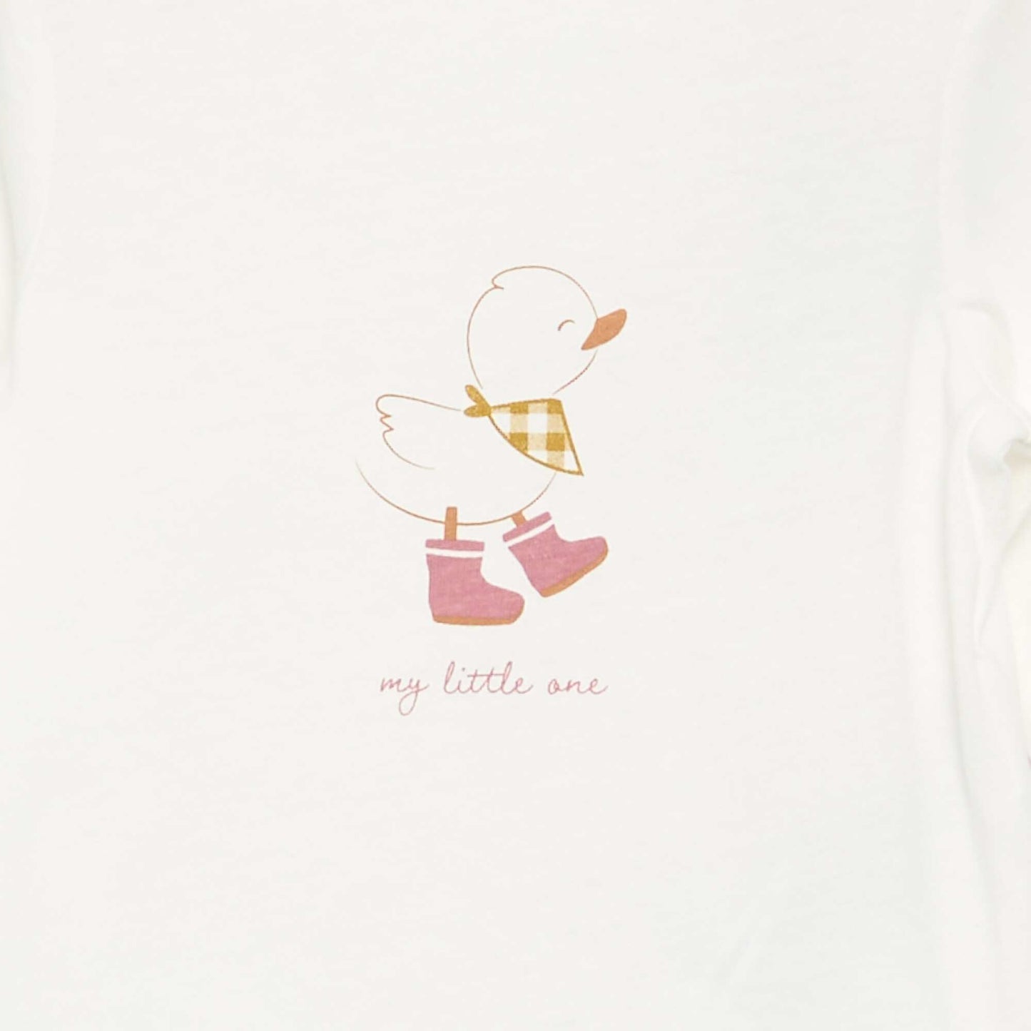 Printed Long-Sleeve T-shirt WHITE