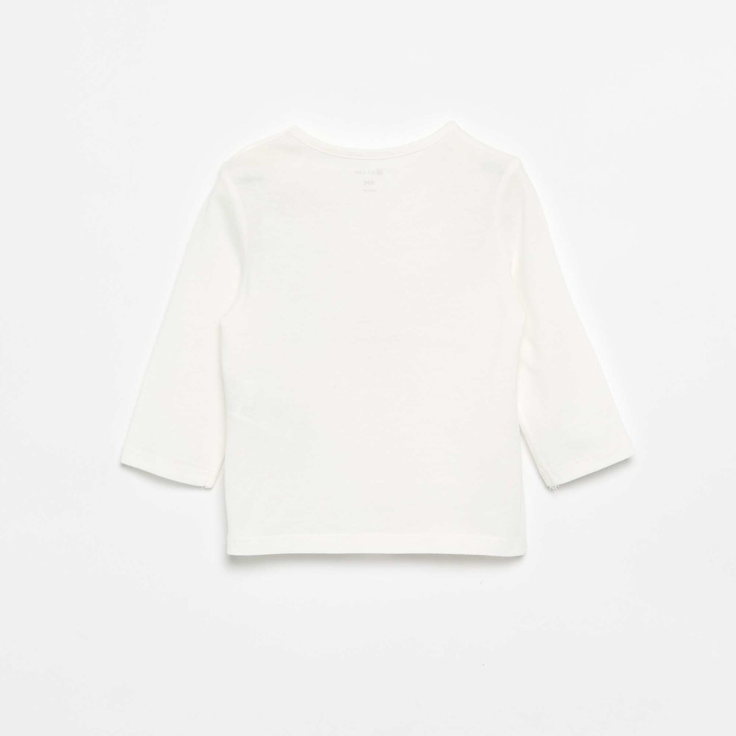 Printed Long-Sleeve T-shirt WHITE