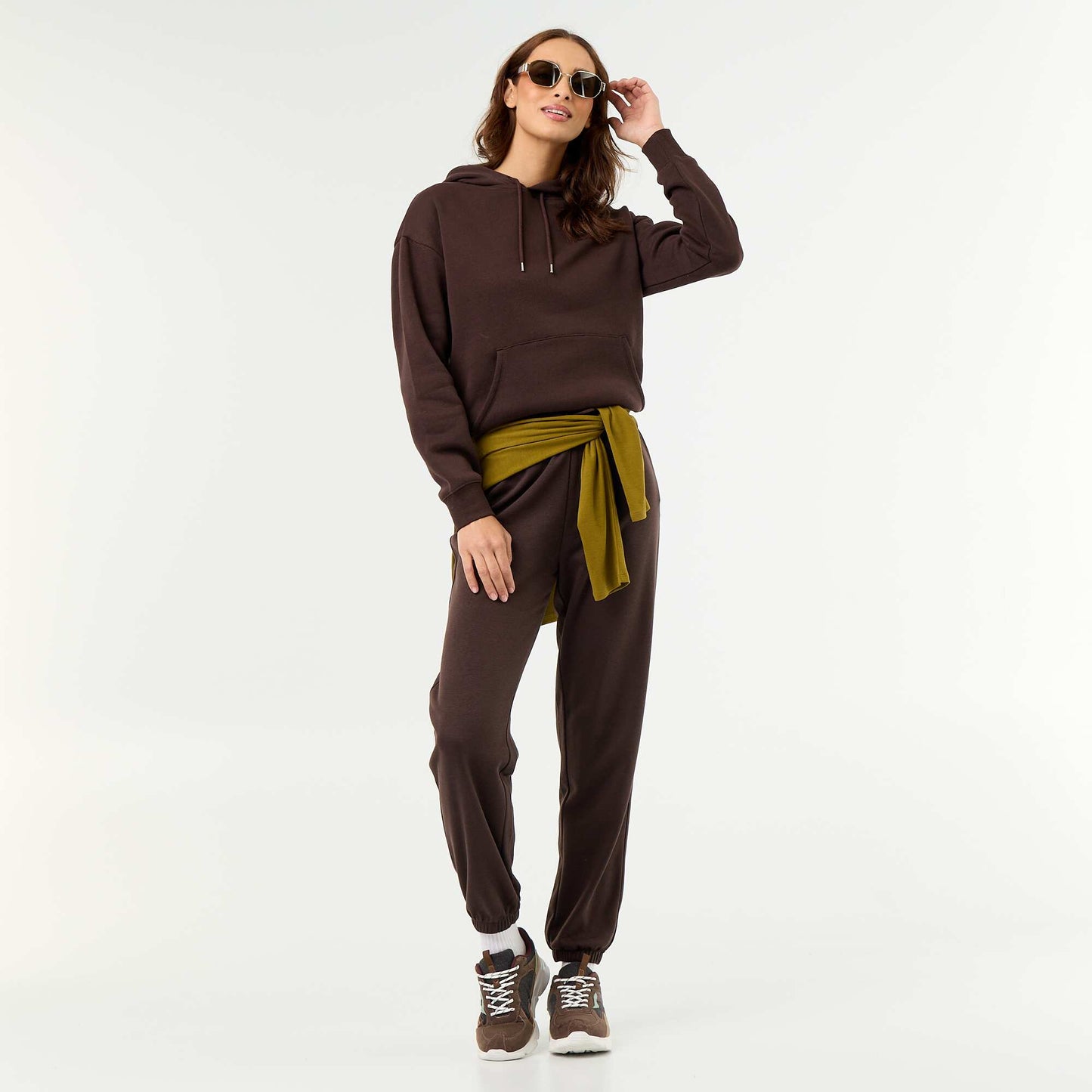 Basic joggers BROWN