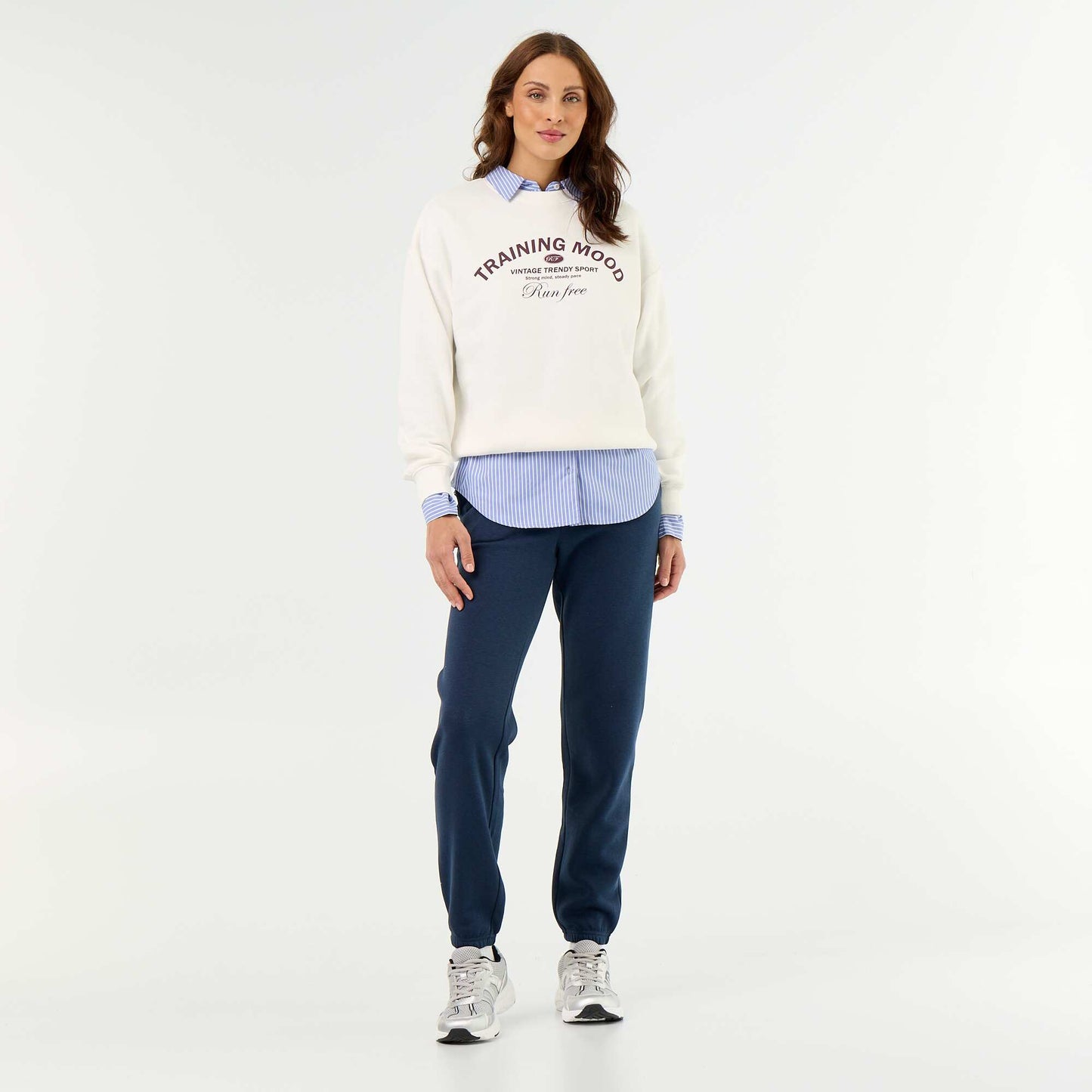 Standard Fit Sports Joggers BLUE