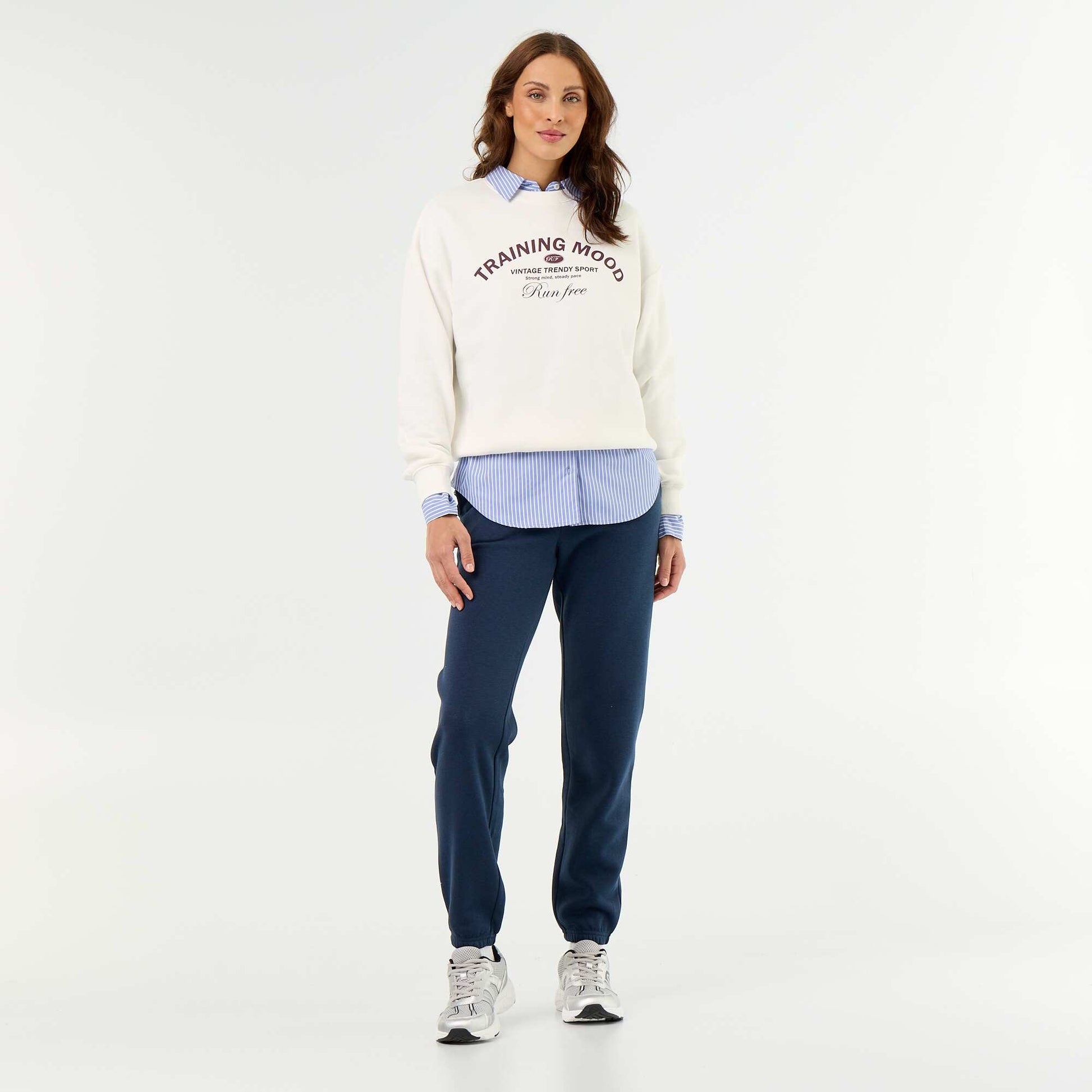 Standard Fit Sports Joggers BLUE