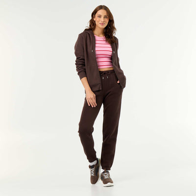 Standard Fit Sports Joggers BROWN