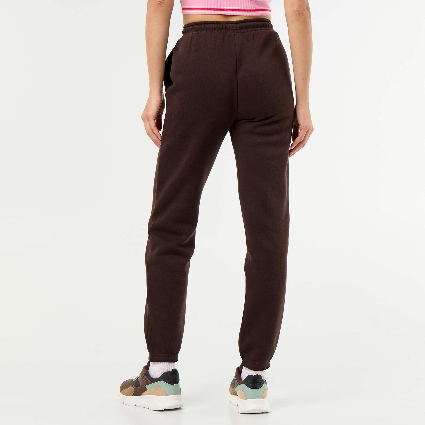 Standard Fit Sports Joggers BROWN