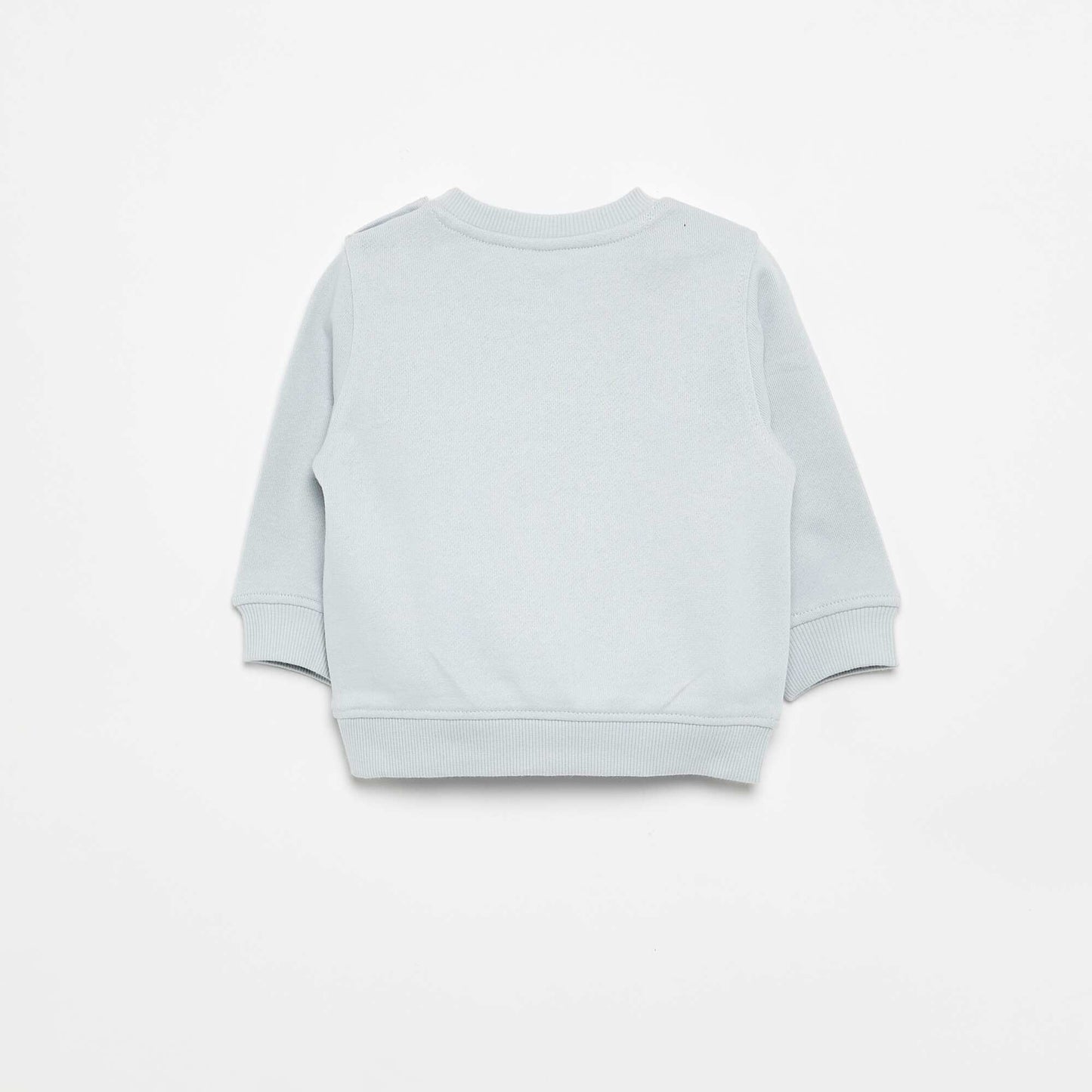 Long-sleeved sweatshirt with print BLUE