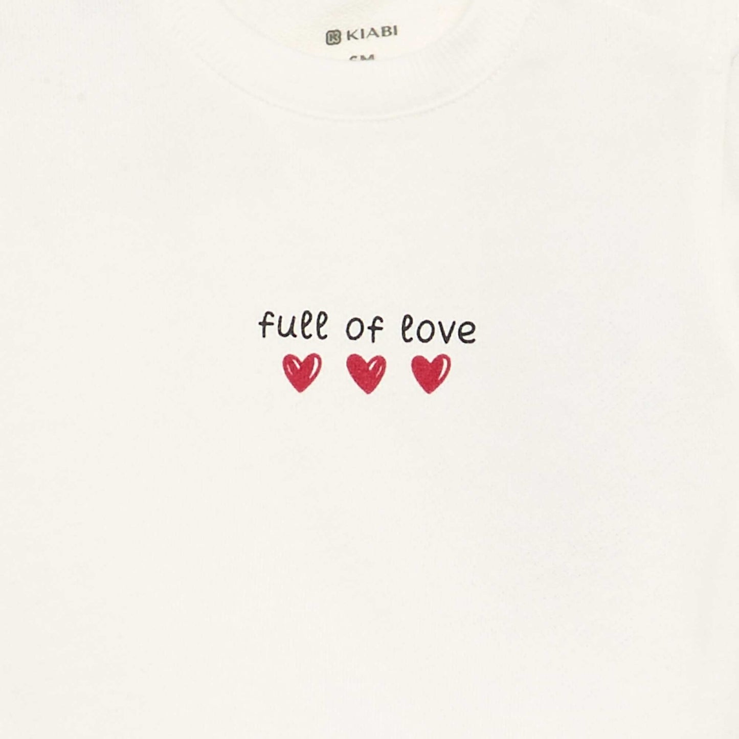 Long-sleeved sweatshirt with print WHITE