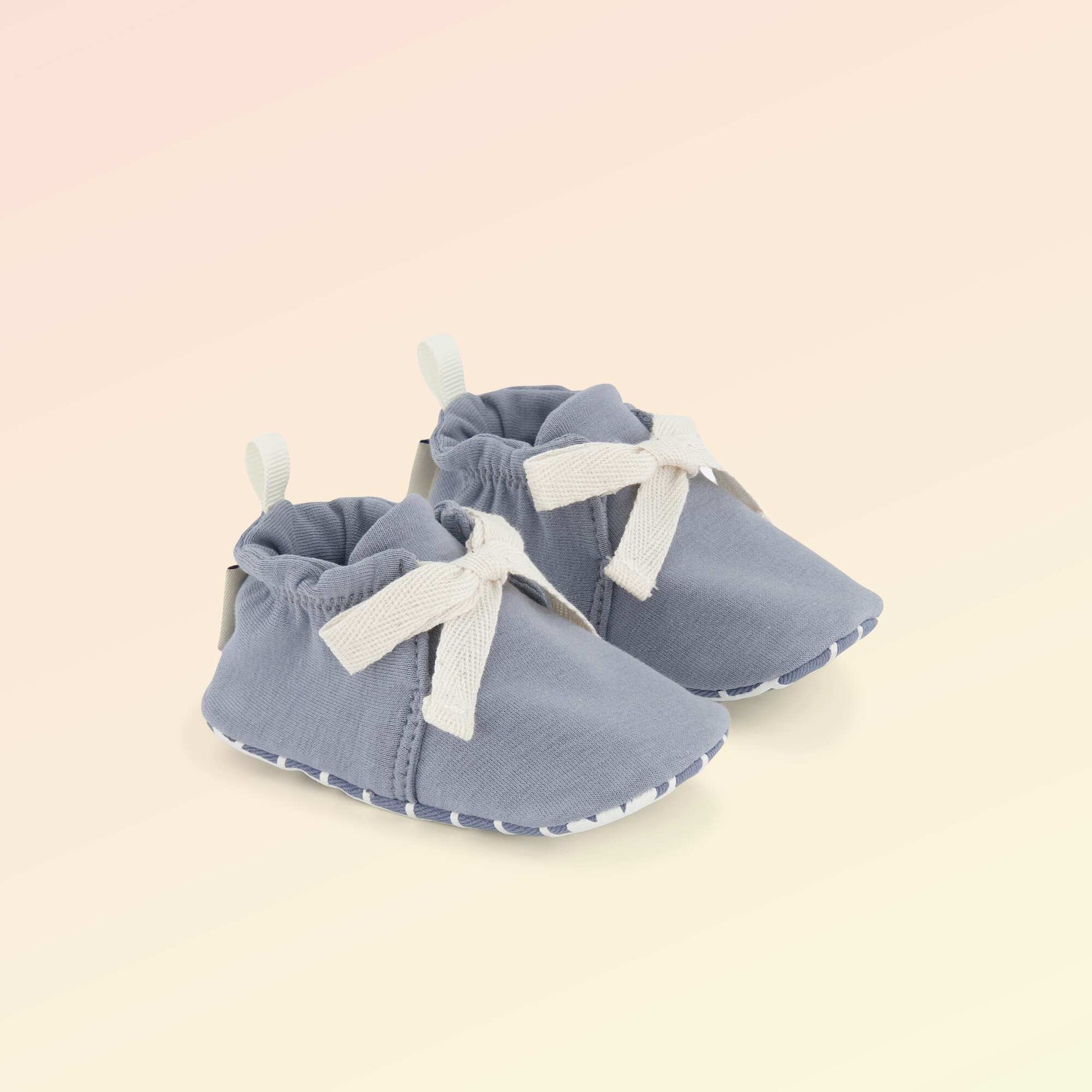 Baby First Movement Slippers - Kitchoun BLUE